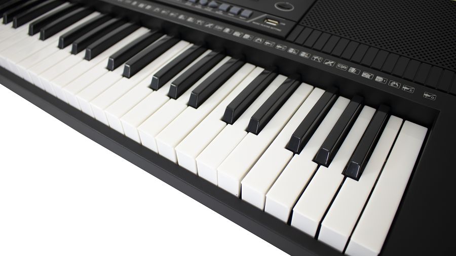 Teclado Musical Spring 61 Teclas Com USB Timbres E Ritmos - O