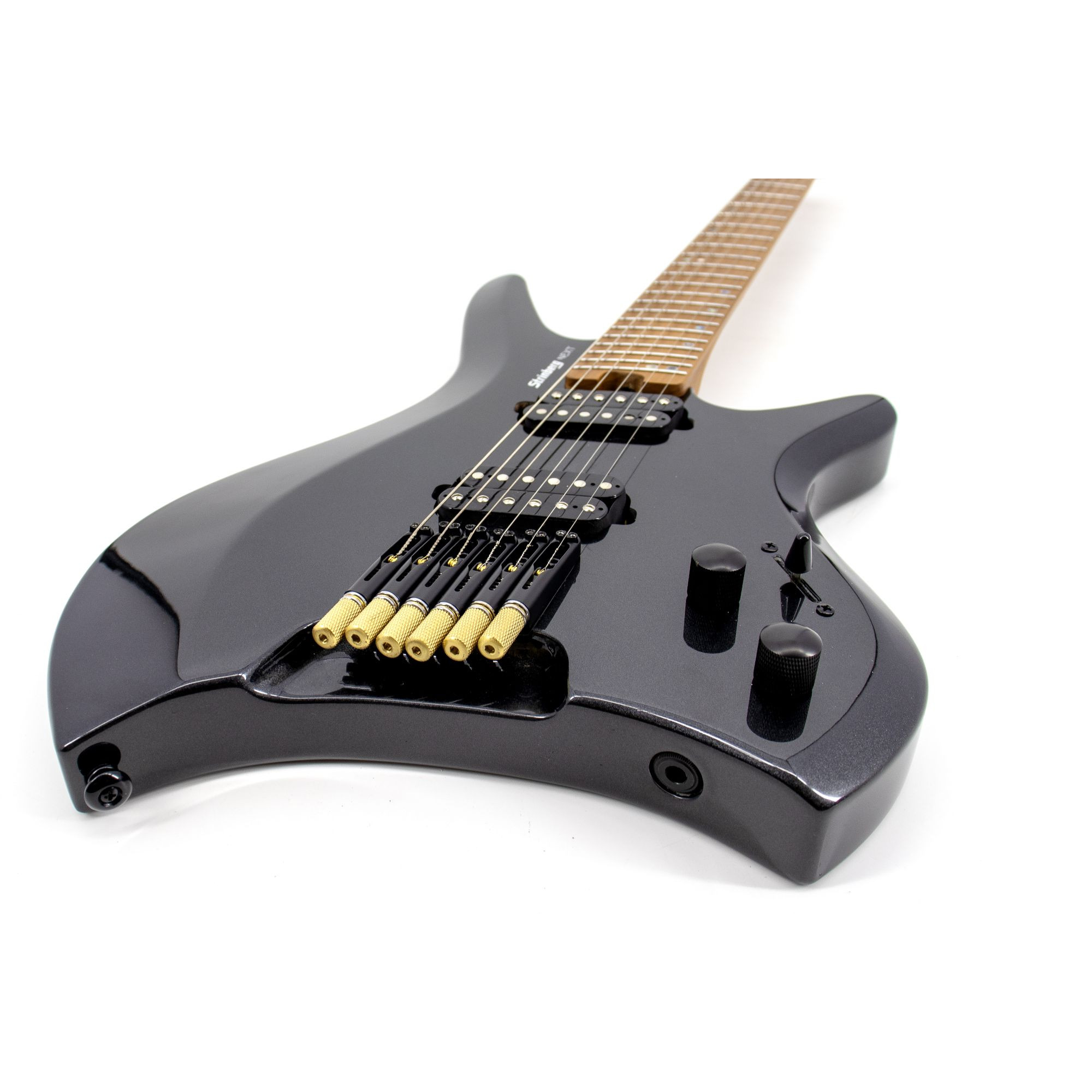 Guitarra Headless Strinberg Next SHN6 Onix Black Com Bag - O