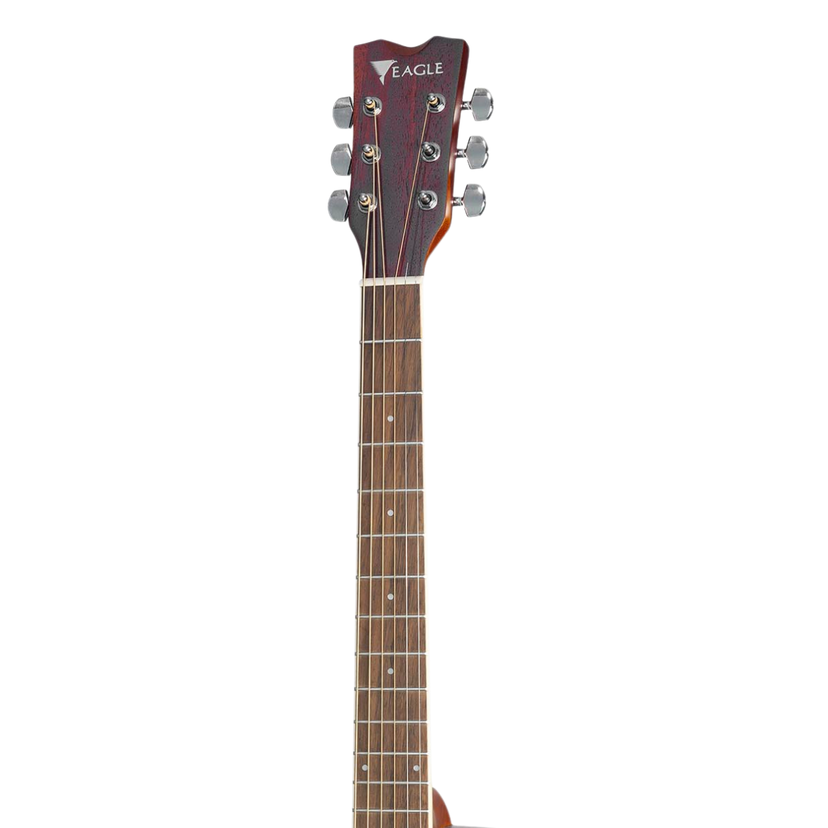 Violão Profissional Ativo Eagle CH888 Fosco Folk Aço Com Bag - O