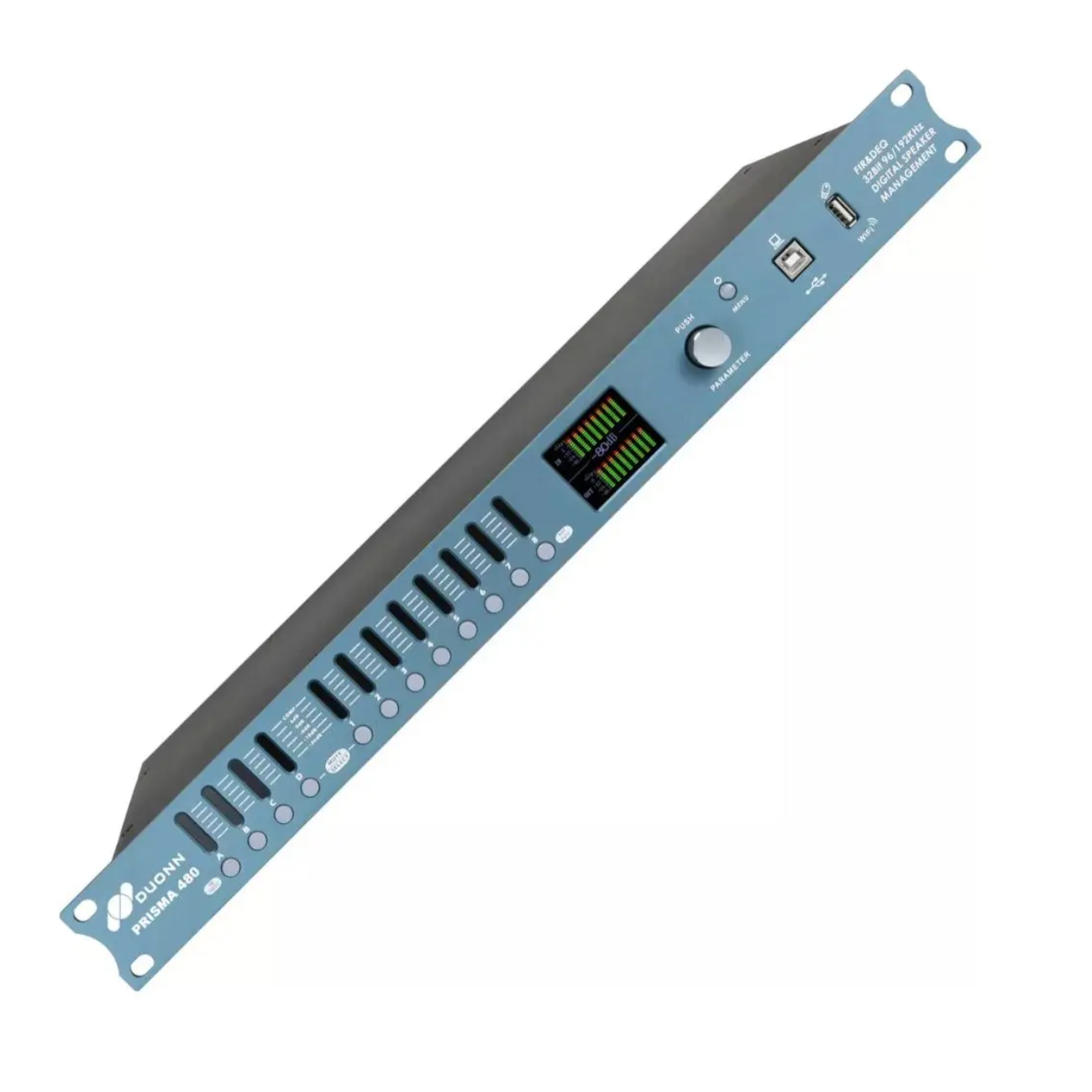 Processador De Áudio Duonn Prisma 480 X Over USB Bluetooth - O Processador De Áudio Duonn Prisma 480 X Over USB Bluetooth - O