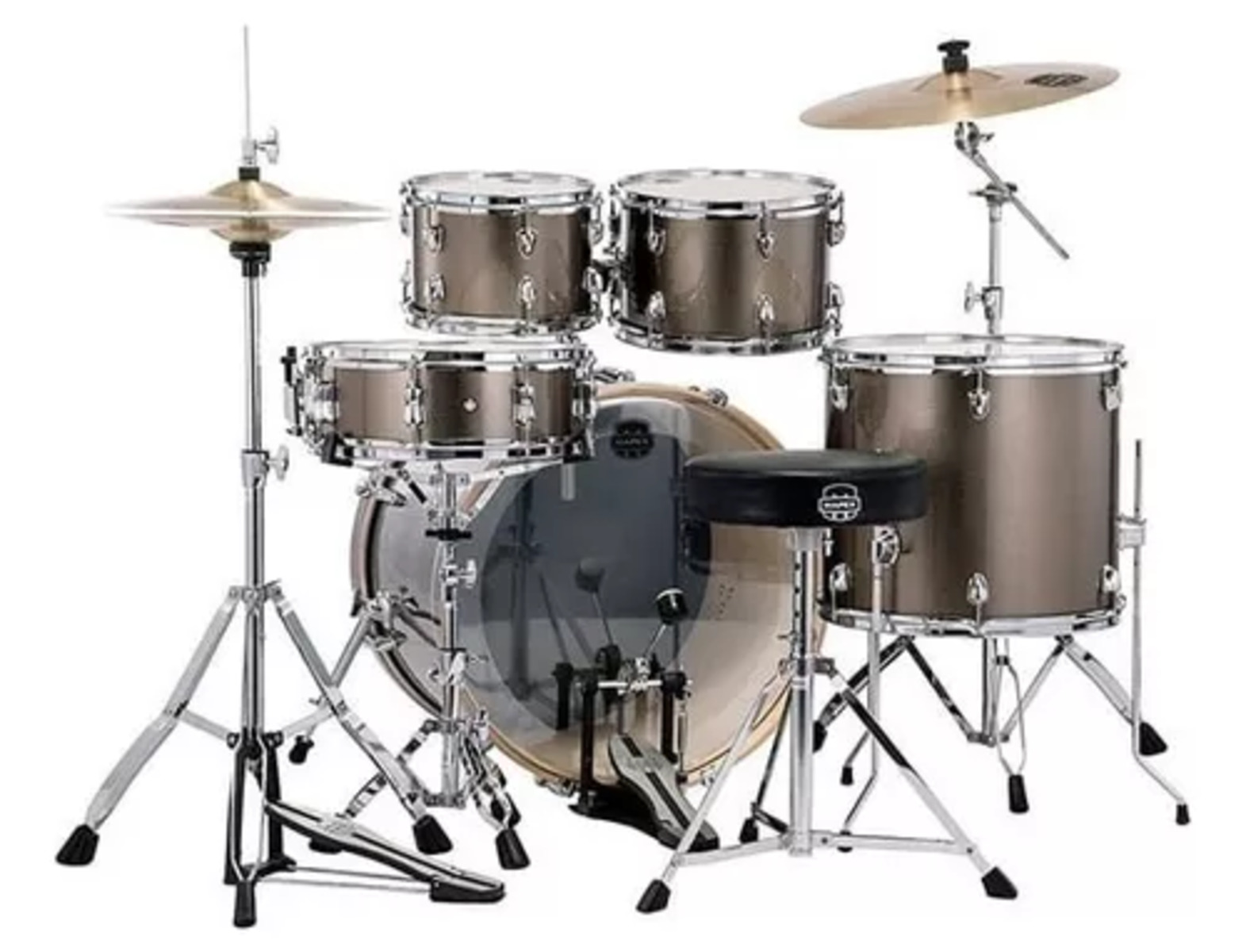 Bateria Acústica Mapex Venus Series Cor Marrom Copper Metallic - O