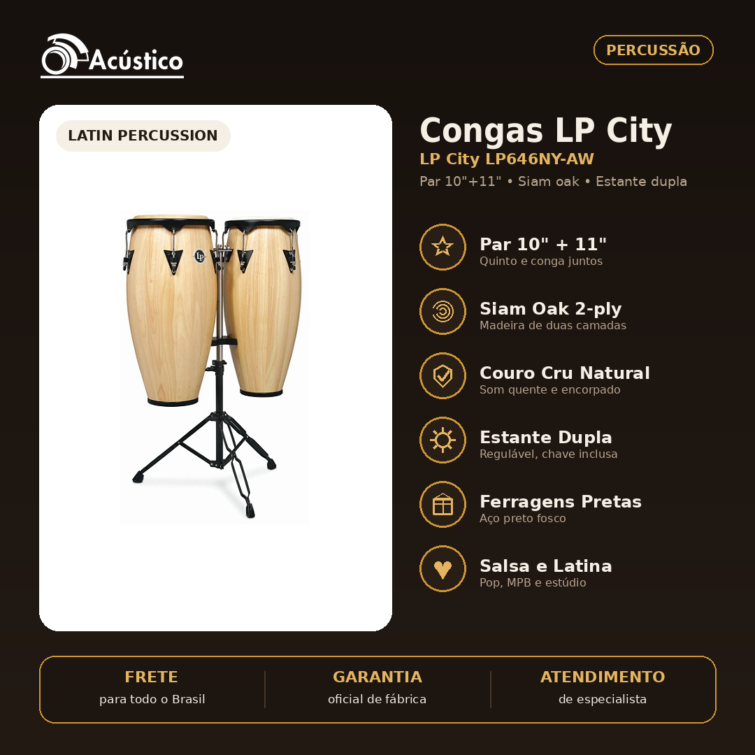 Congas LP City 10