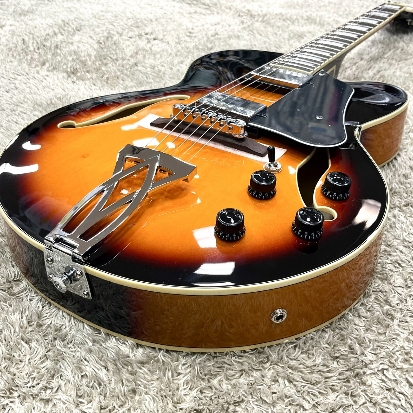 Guitarra Ibanez Semi Acústica AF75BS Sunburst - O Acústico