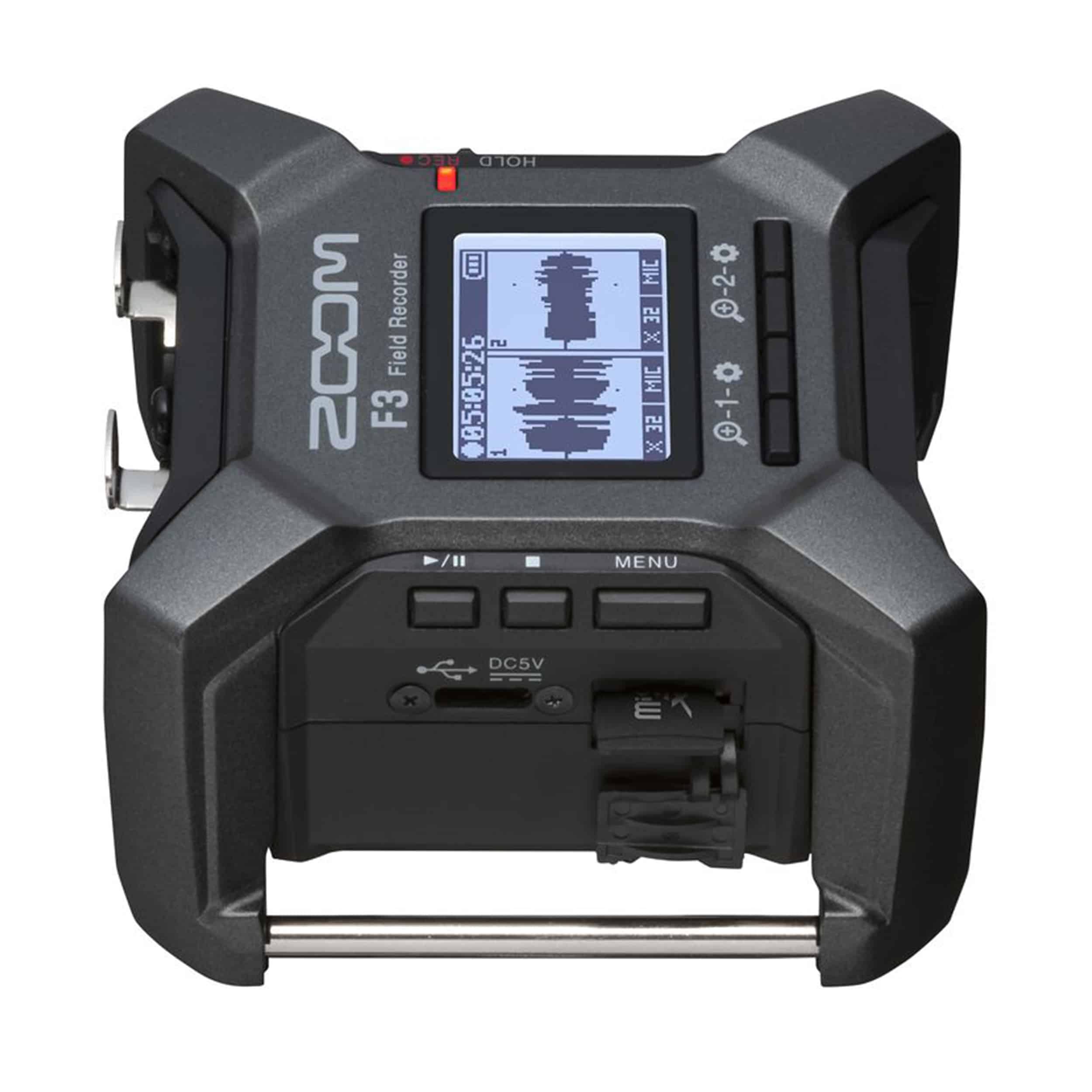 Gravador De Áudio Externo Zoom F3 Field Recorder - O Acústico