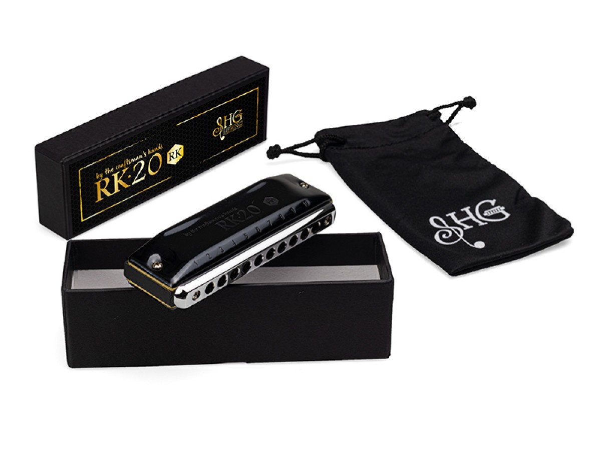 Gaita de Boca Diatônica Hering RK 20 Black Dó - O Acústico - Referência ...
