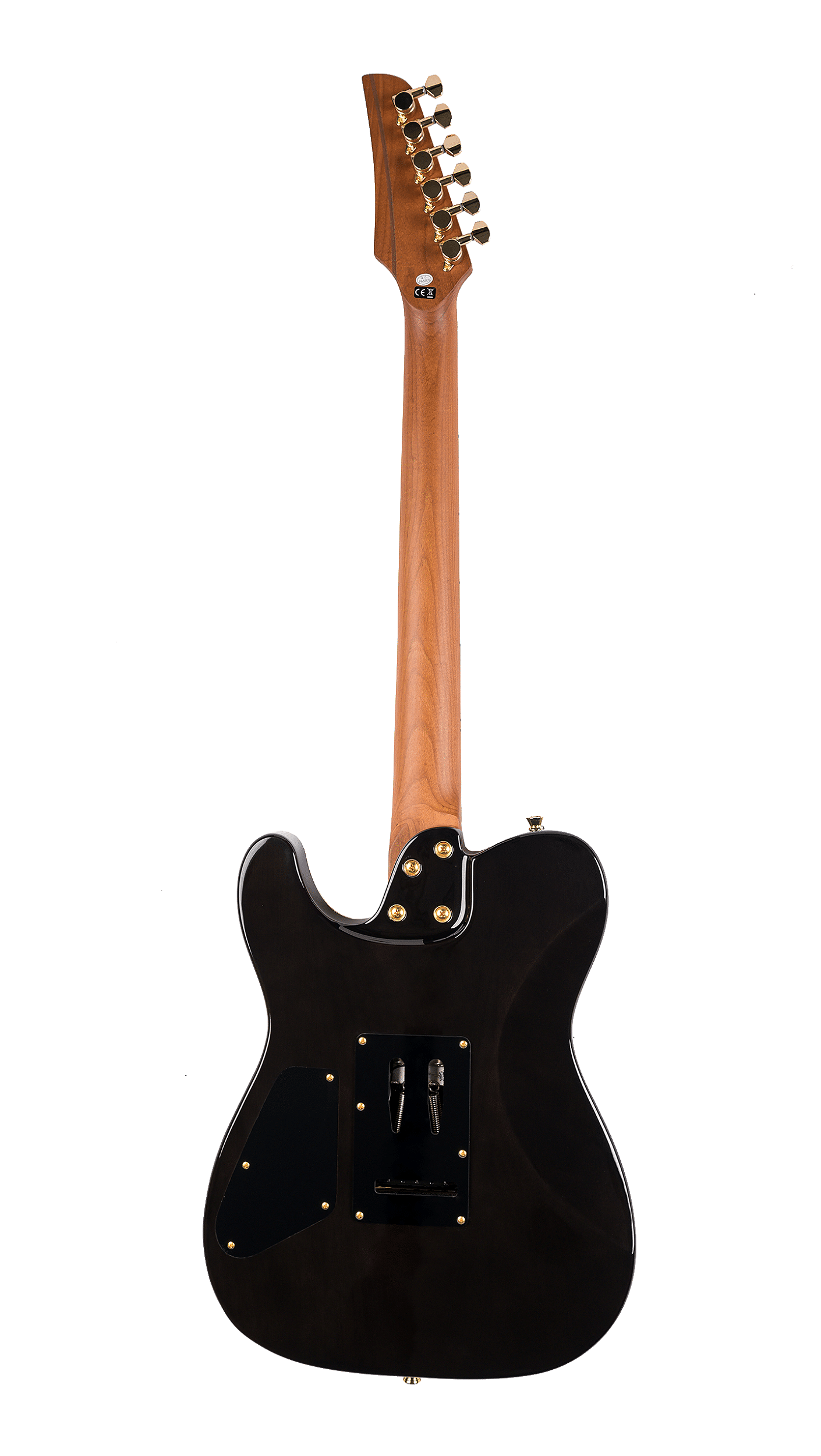 Guitarra Seizi Katana Sakura HSS Telecaster Quilted Black - O