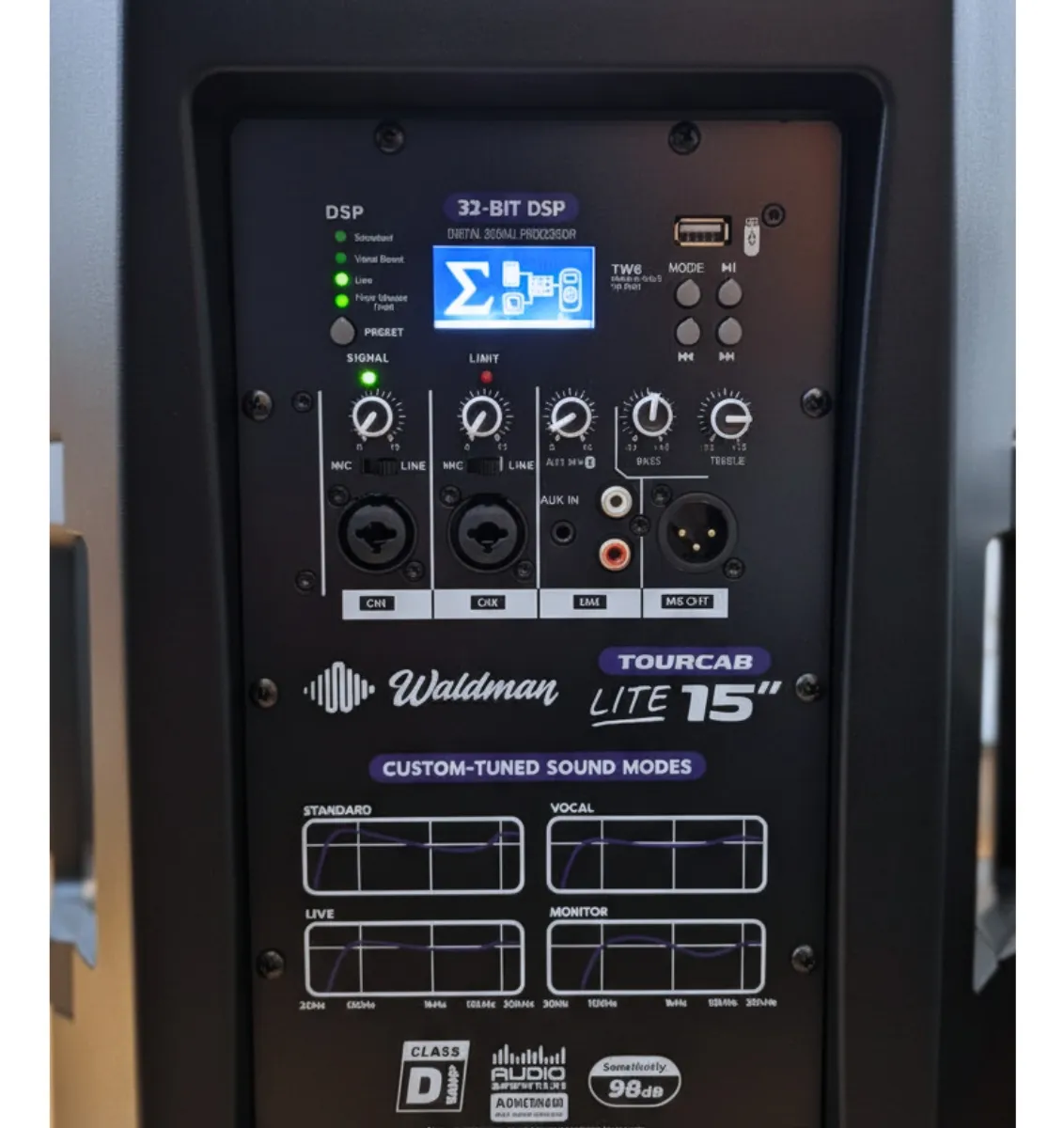 Caixa Amplificada Ativa Waldman TCL1400-15DSP 15
