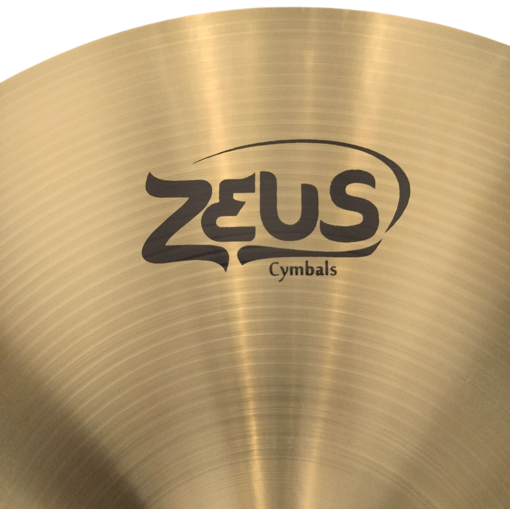 Prato Crash 18 Polegadas Zeus Classic ZCLC18 Liga B20 - O Acústico