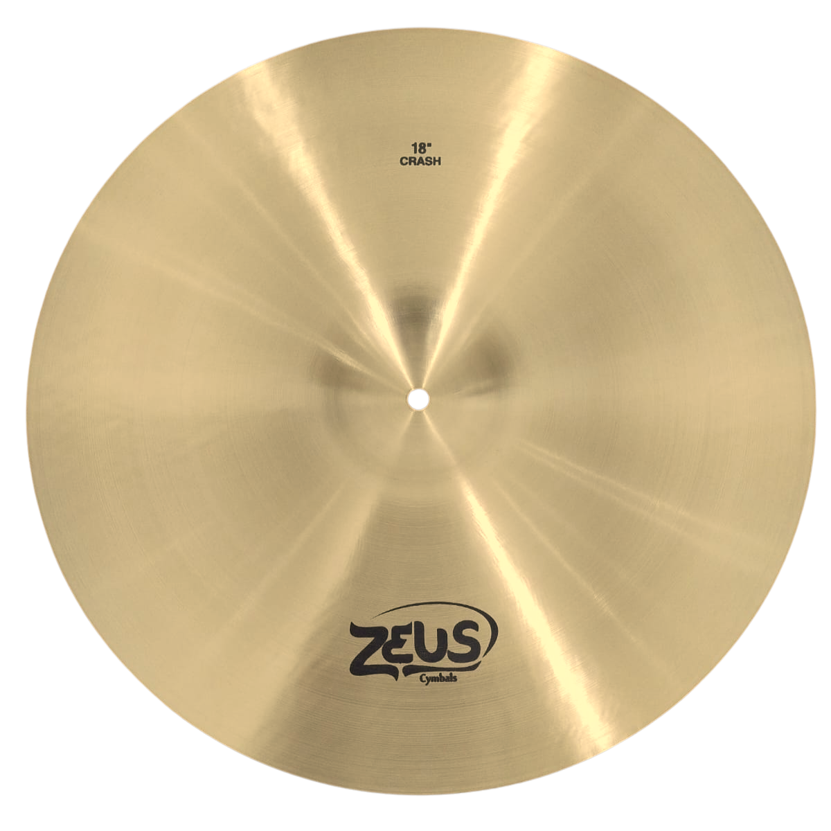 Prato Crash 18 Polegadas Zeus Classic ZCLC18 Liga B20 - O Acústico