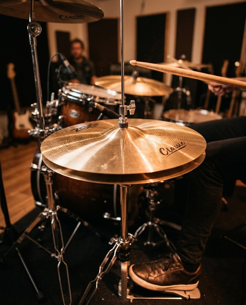 Chimbal Hi-Hat 14 Zeus Classic ZCLHH14 B20 Bateria | O Acústico