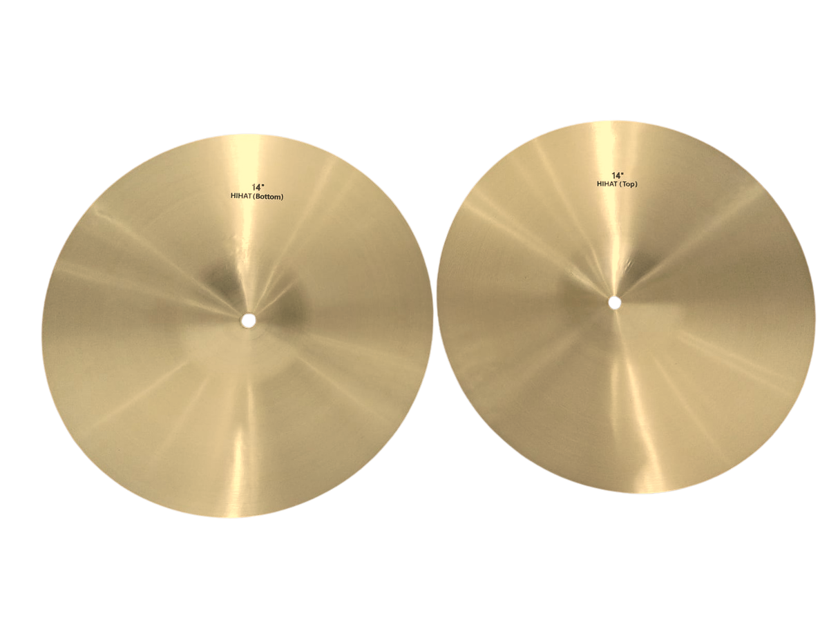 Chimbal Hi-Hat 14 Zeus Classic ZCLHH14 B20 Bateria | O Acústico