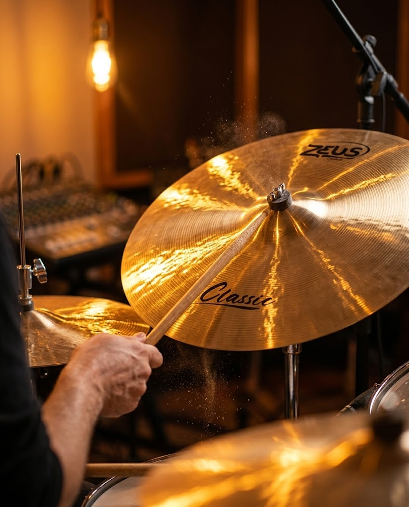 Prato Ride 20 Zeus Classic ZCLR20 Bronze B20 Bateria | O Acústico