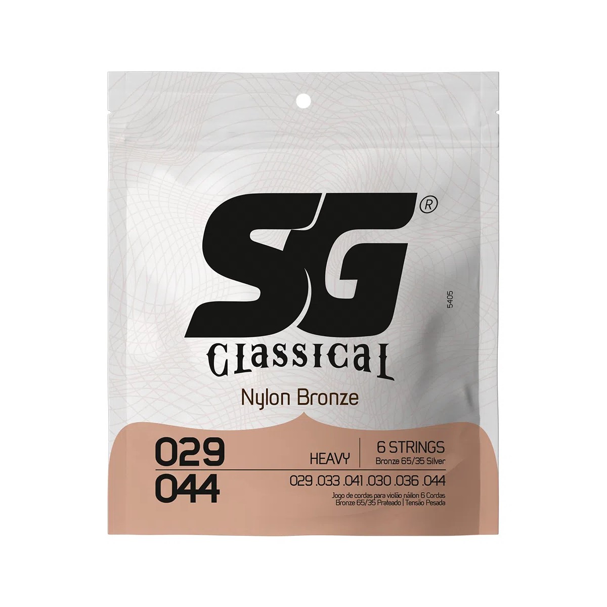 Corda Singola D'Addario J2704 Per Chitarra Classica, 4a Corda (RE), Tensione Media, Diametro .029