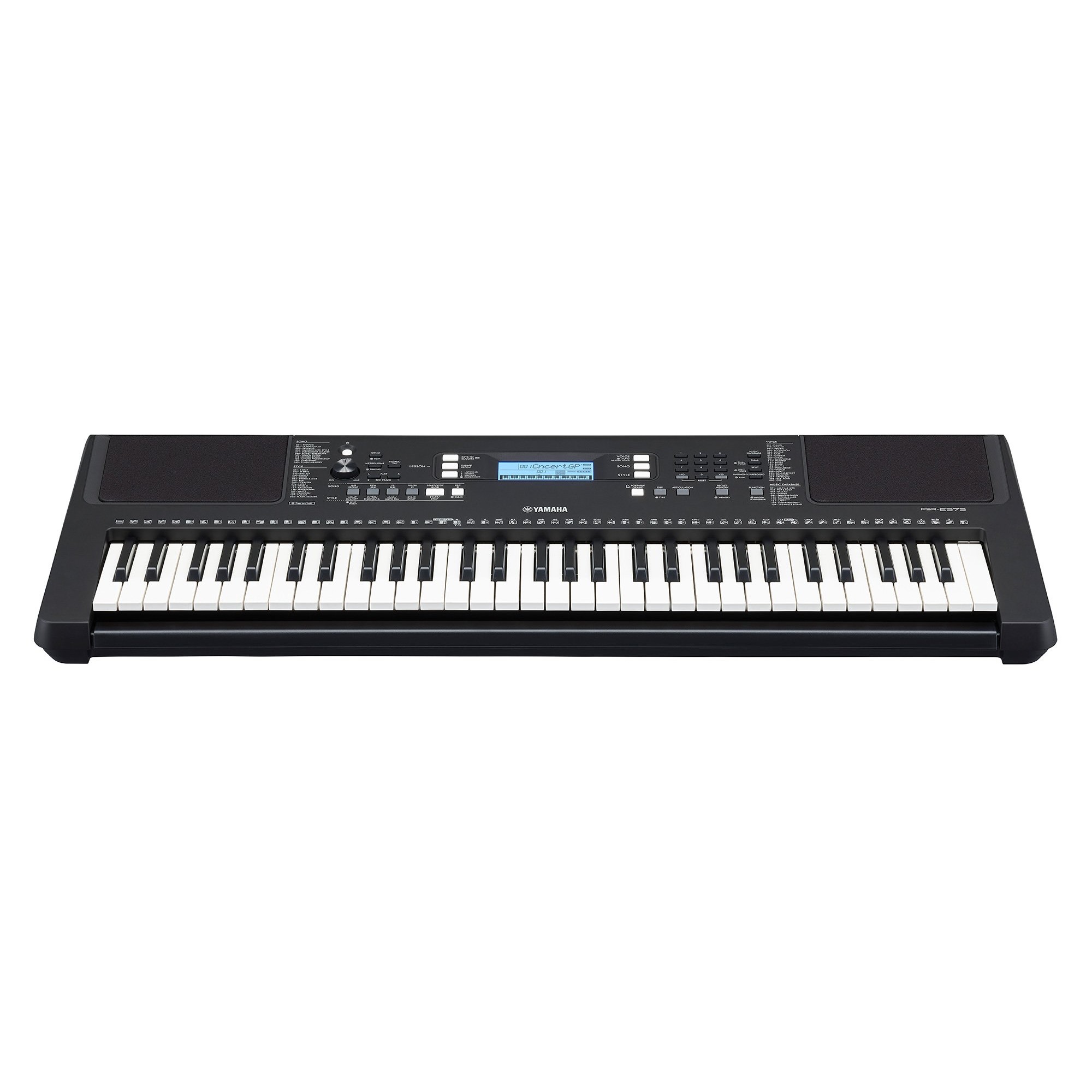 Teclado Musical Yamaha Para Iniciantes Com 61 Teclas PSR E373 - O