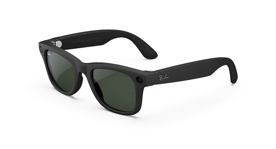 Meta Riban Ray-Ban Meta Wayfarer Preto Óculos com Câmera Inteligente - Lacrado ...