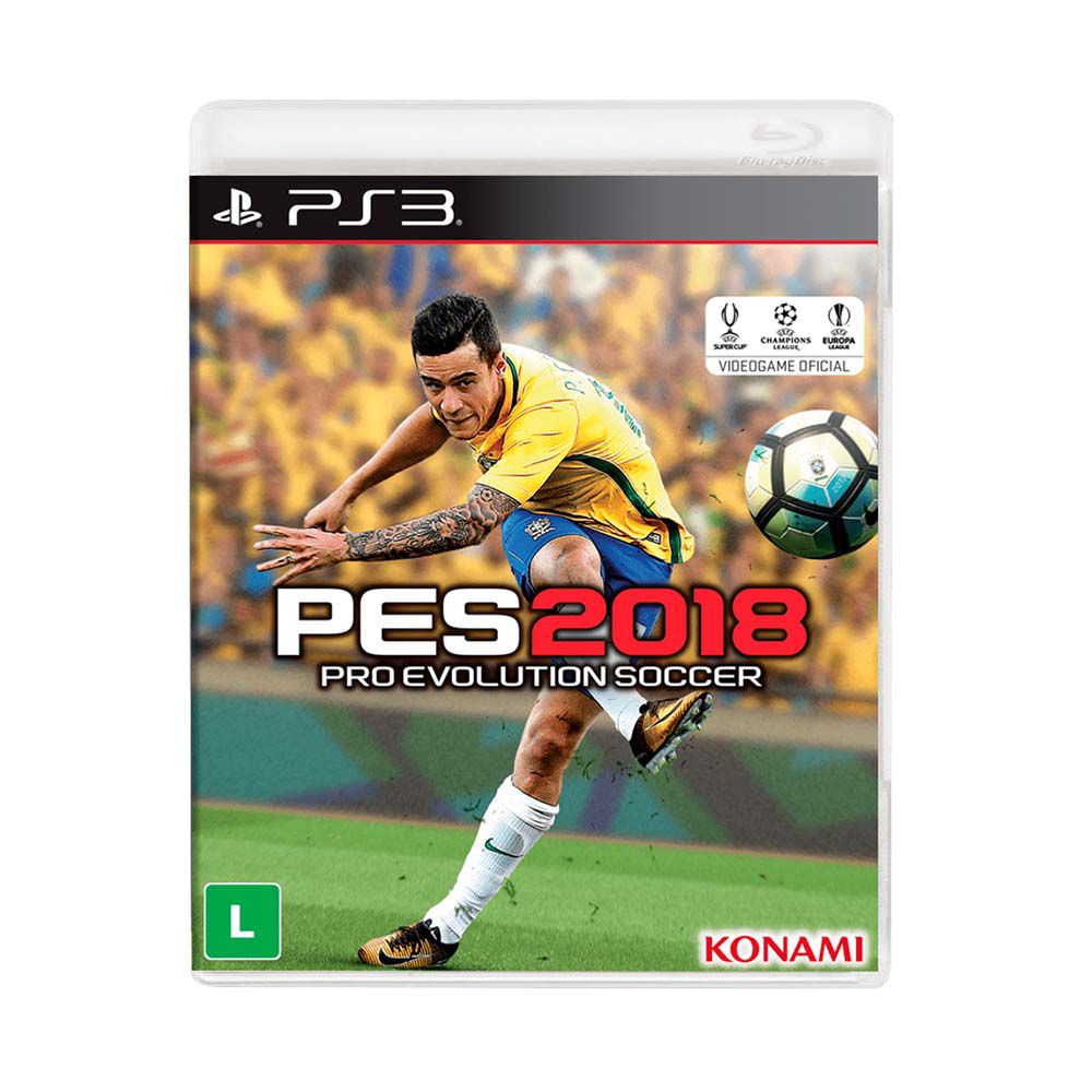 Pes 2018 (PES 18) - PS3 - SO GAMES USADOS