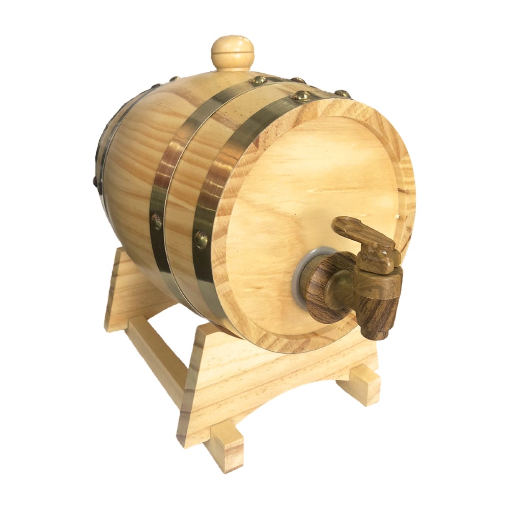 Tonel TONEL BARRIL DE MADEIRA PARA BEBIDAS 1,5L COM TORNEIRA - Nova Racing ...