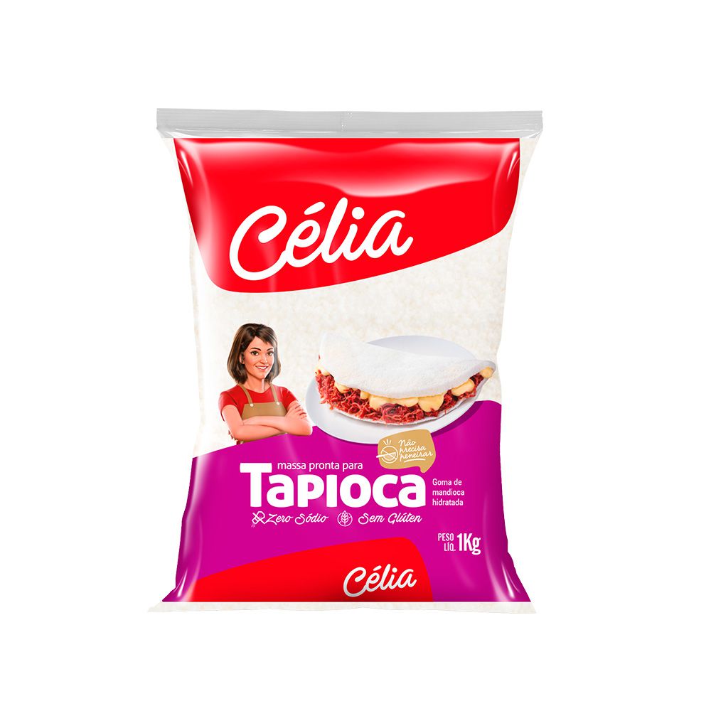 Massa Ptapioca 1kg Celia Festpan Alimentos 0780