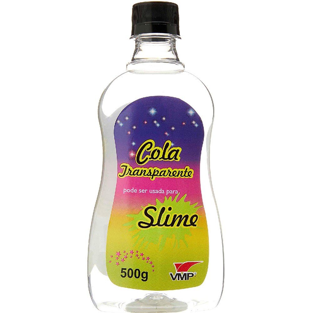 Cola para Slime Transparente 500g VMP - Valpel Super Papelaria