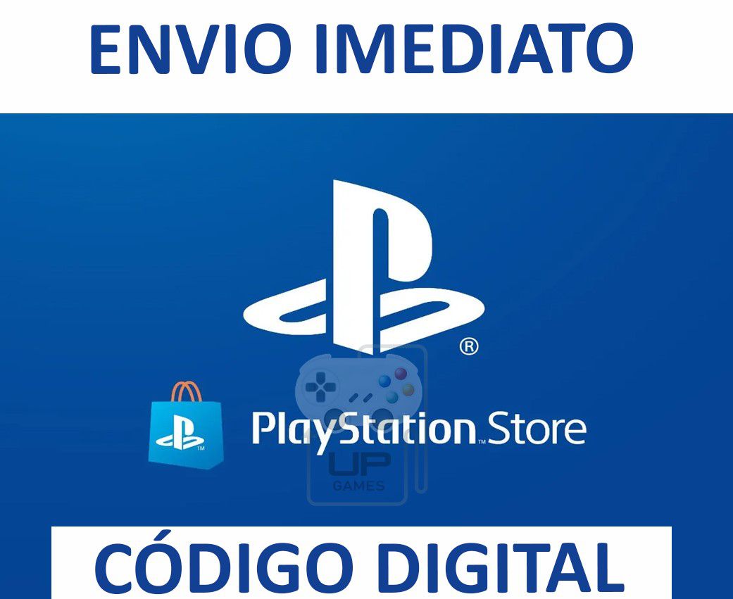 Gift Card Playstation Cartao Psn Br R$ 80 Reais