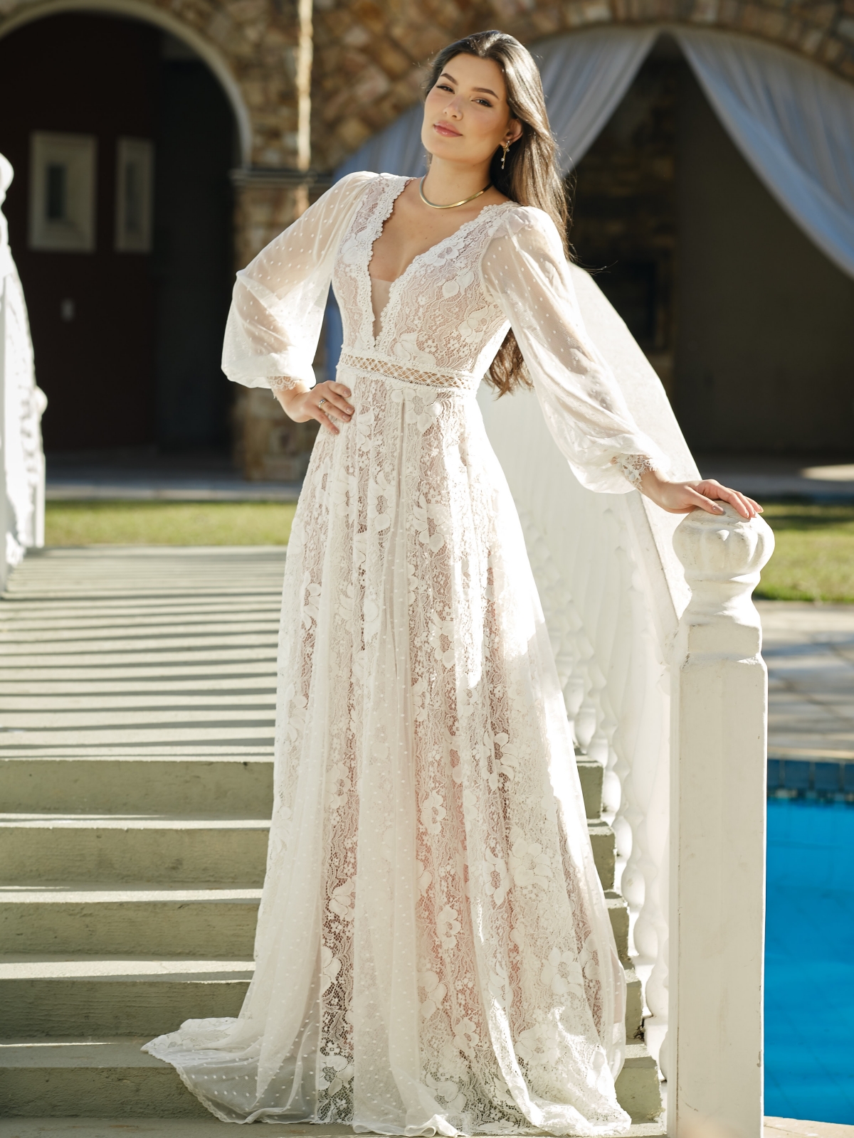 Vestido de noiva Raridade Premium - Malva Charme