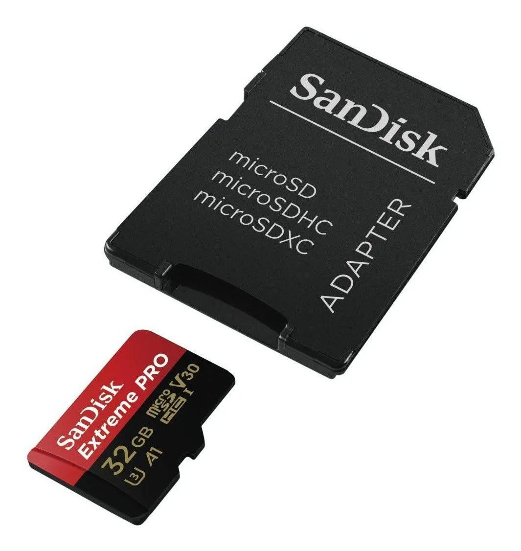 Cartão de Memória SanDisk SDSDQXP-032G-G46A Extreme Pro SD 32GB - A sua ...