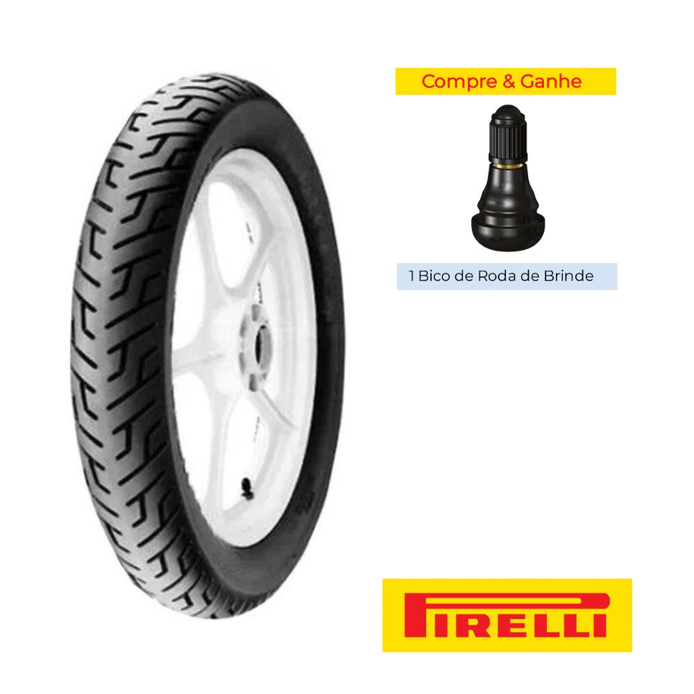 Par Pneu Cbx 200 Strada 100/90-18 + 275-18 Mt65 Pirelli