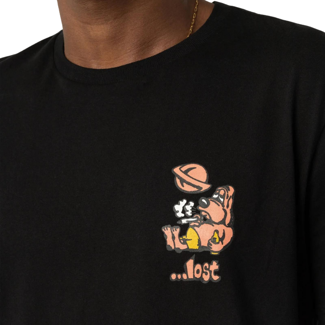 Camiseta Lost Party Wave Black - REPUBLIKA