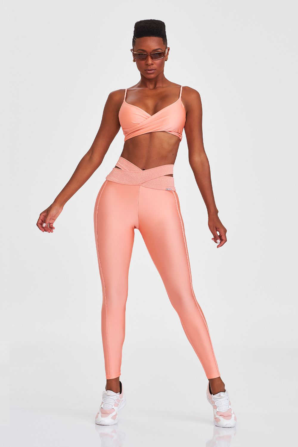 LEGGING ATLANTA COS TRANSPASSADO / ROSA CORALINA - Un par Un Store