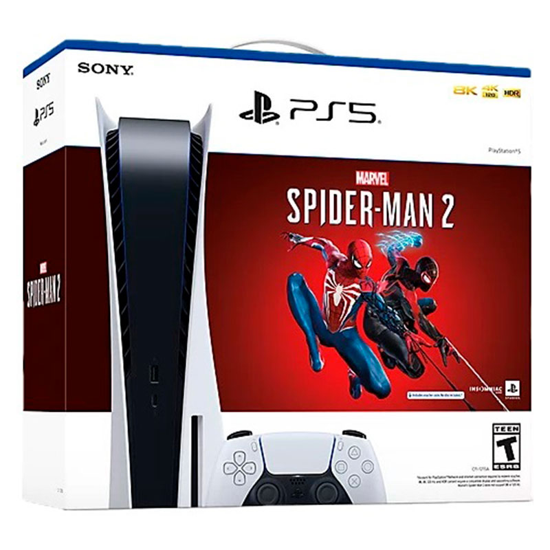 Jogo Marvels Spider Man 2 Ps5 Midia Fisica - Pré Venda