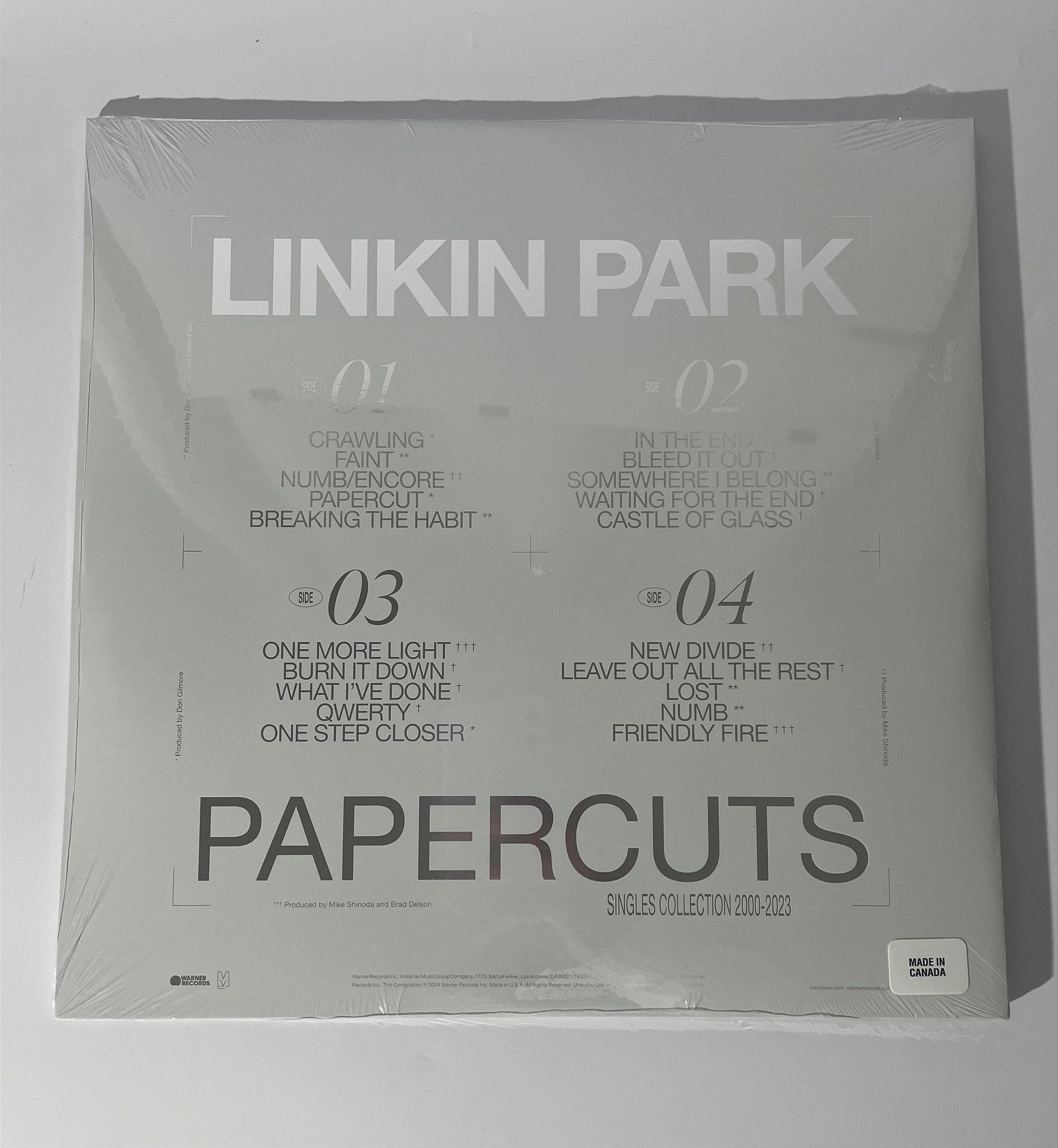 Linkin Park - Papercuts (Limited Edition - Skye Blue & Tangerine) - LP ...