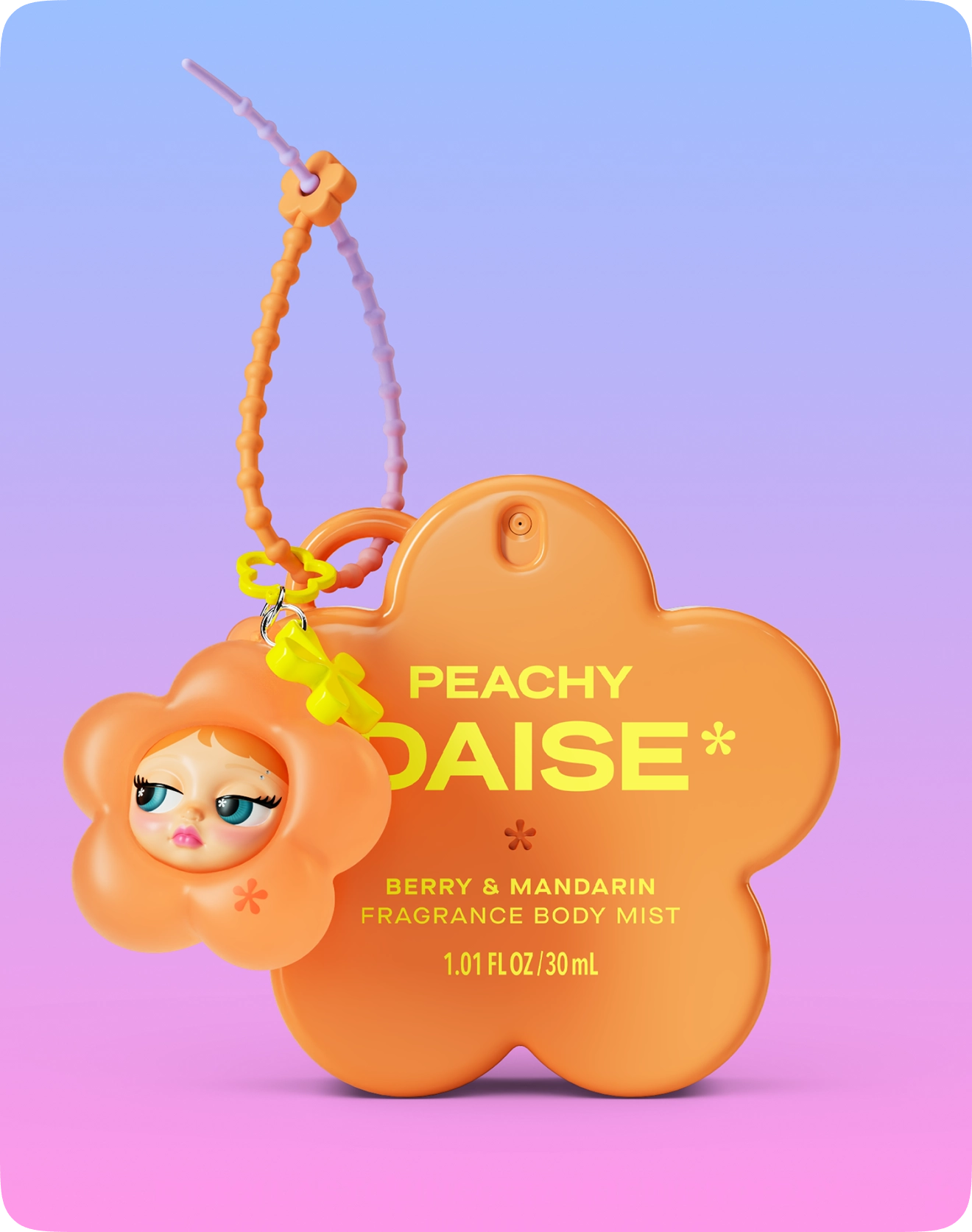 Kit - Peachy DAISE Fragrance Body Mini Mist Berry & Mandarin