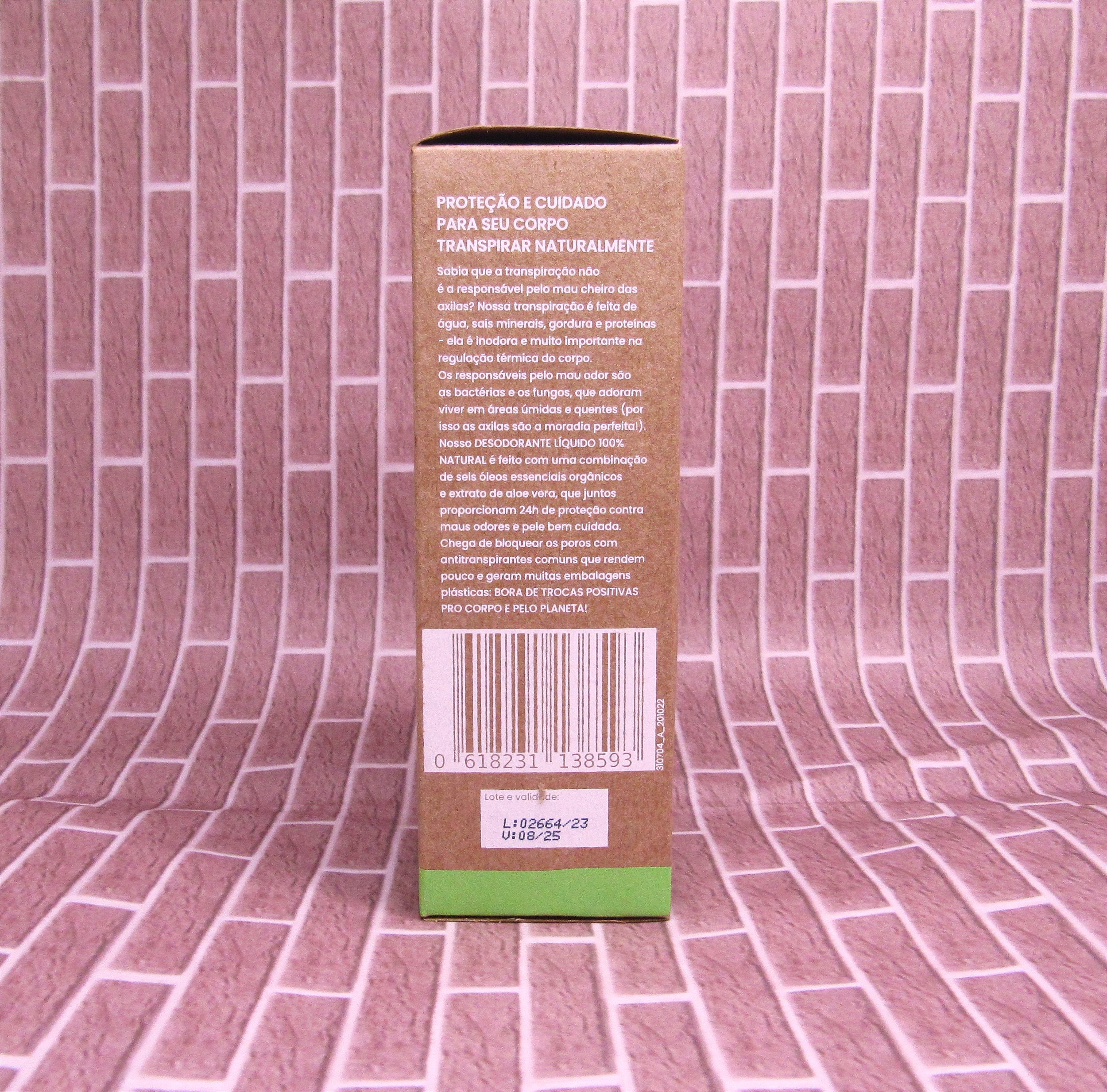 Desodorante Líquido 100% Natural 120ml - Vlize