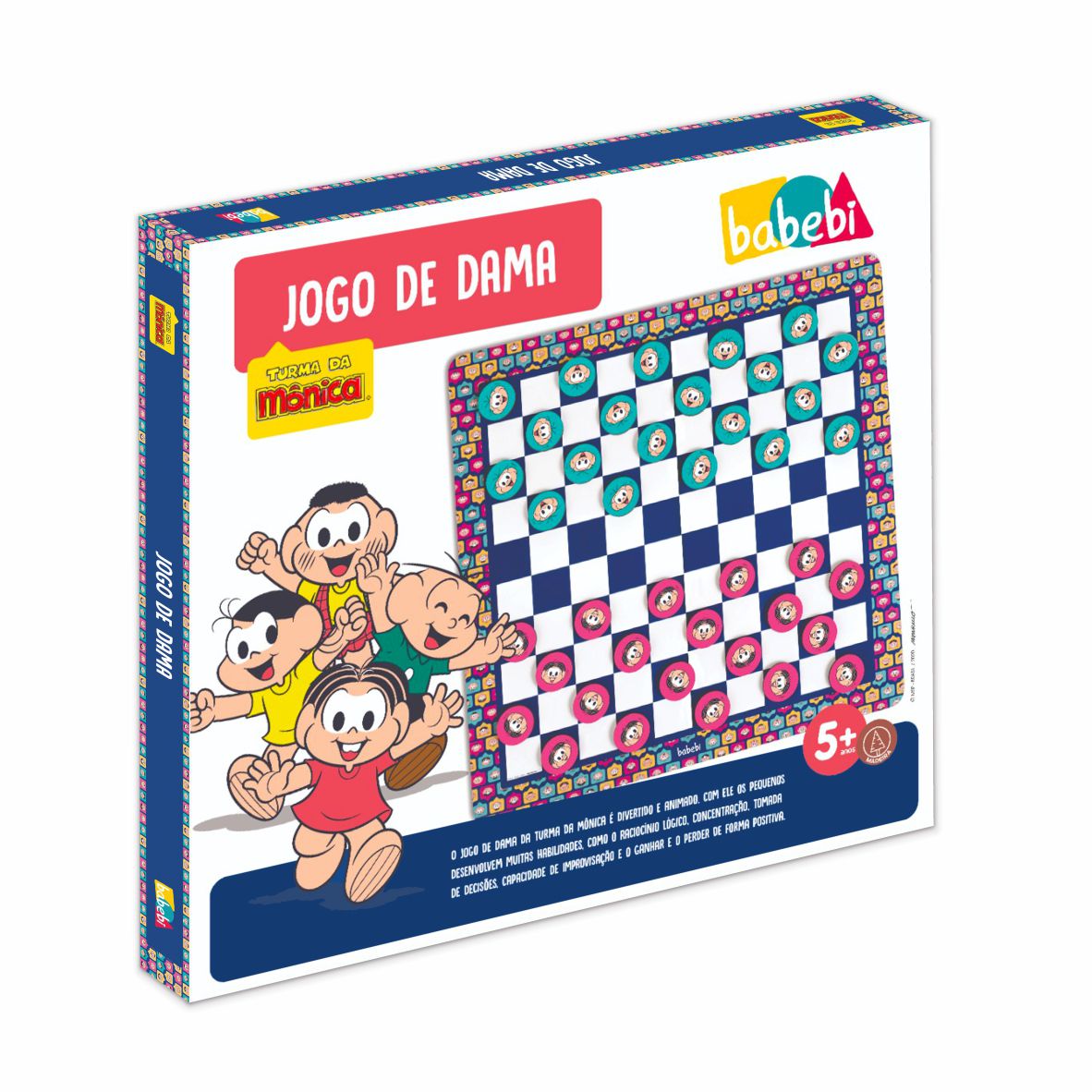 Compre Jogo de Damas - Turma da Mônica