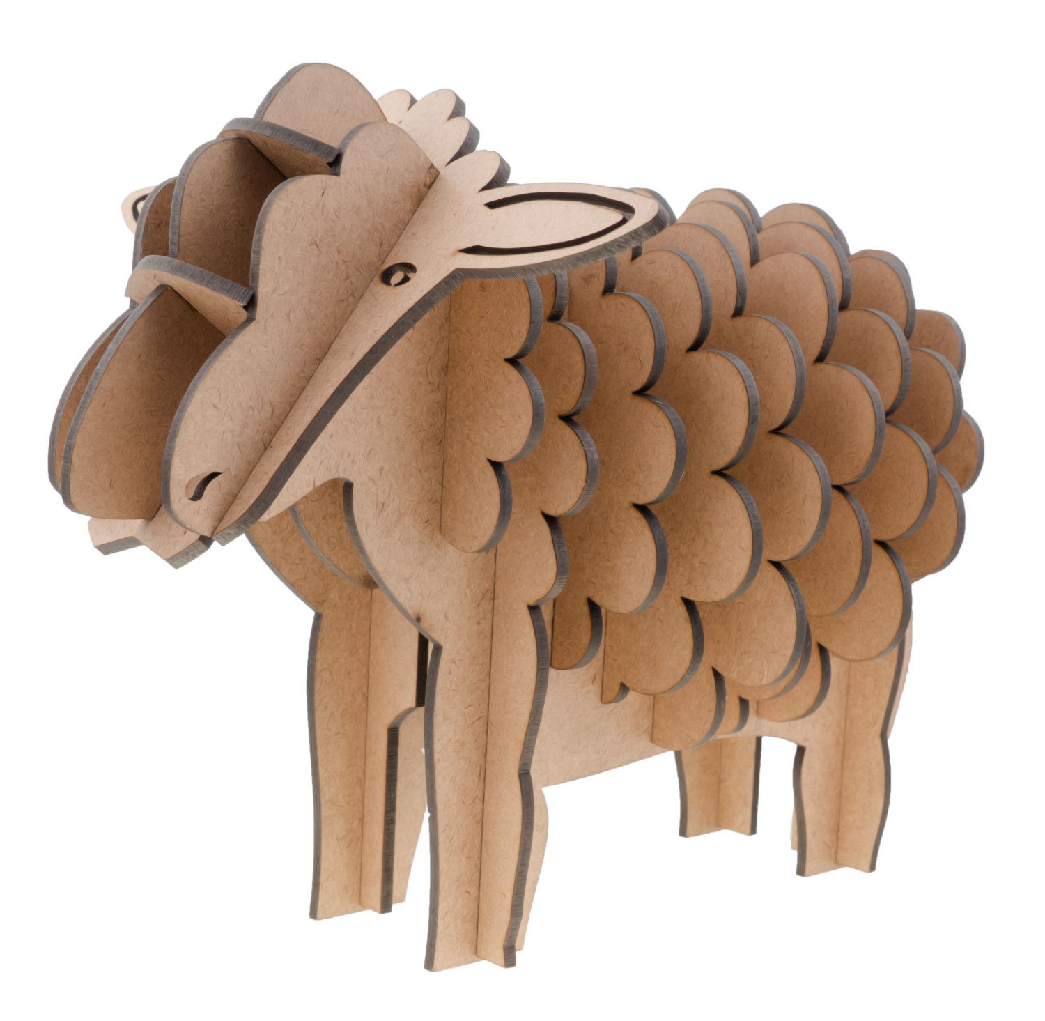 Yestary 3d ovelhas quebra-cabeça de madeira brinquedos jogo de