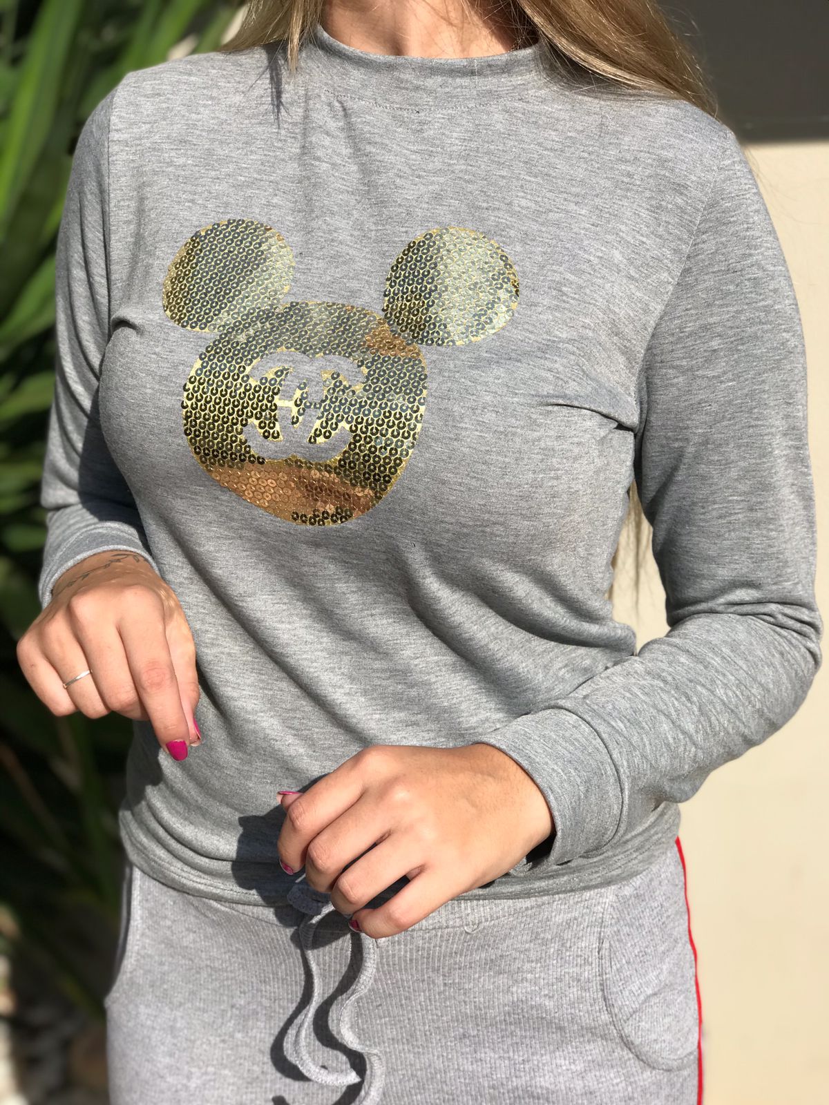 Chanel mickey deals mouse sweater