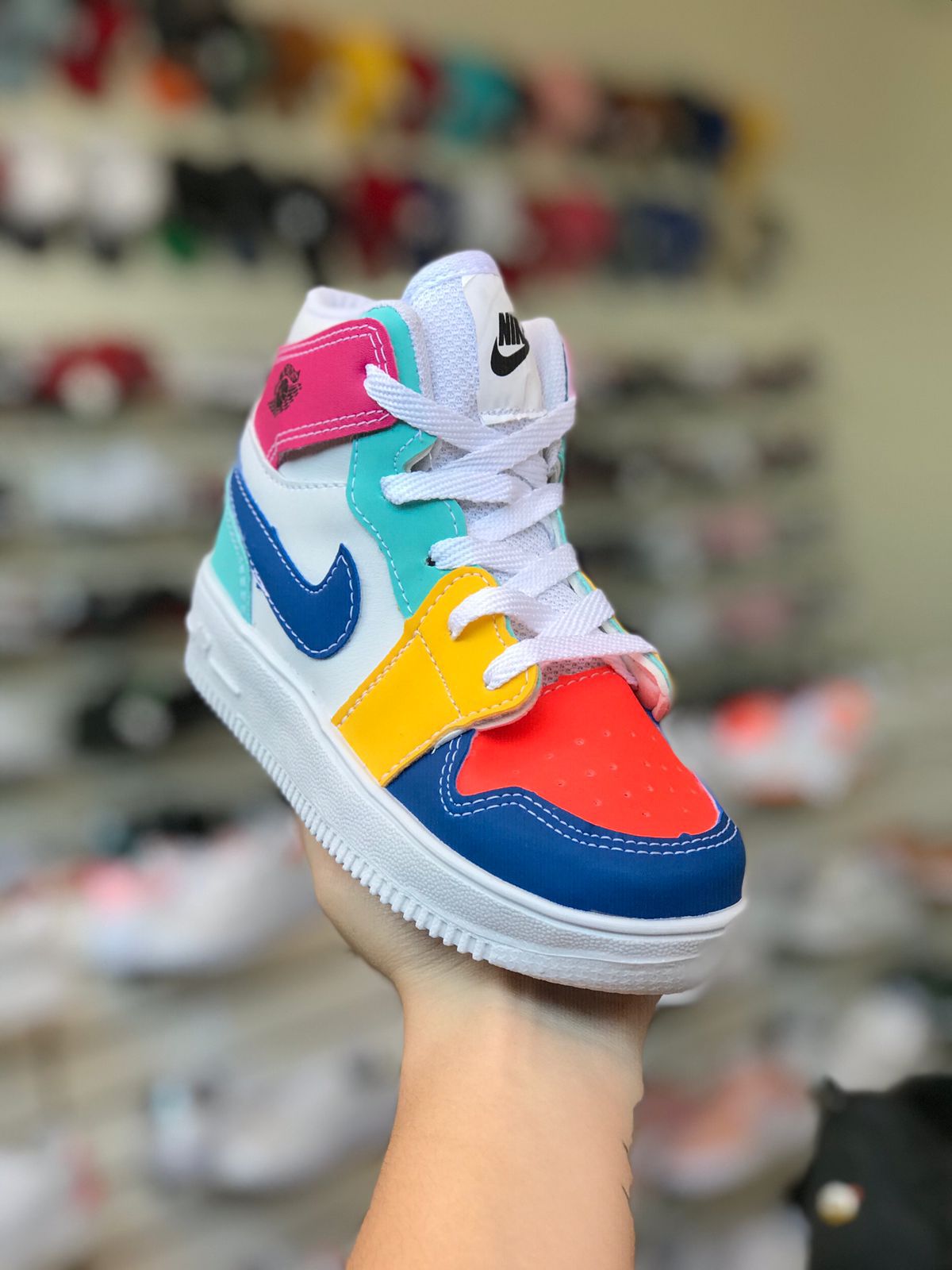 Nike Jordan Infantil Colorido - Moda Brás