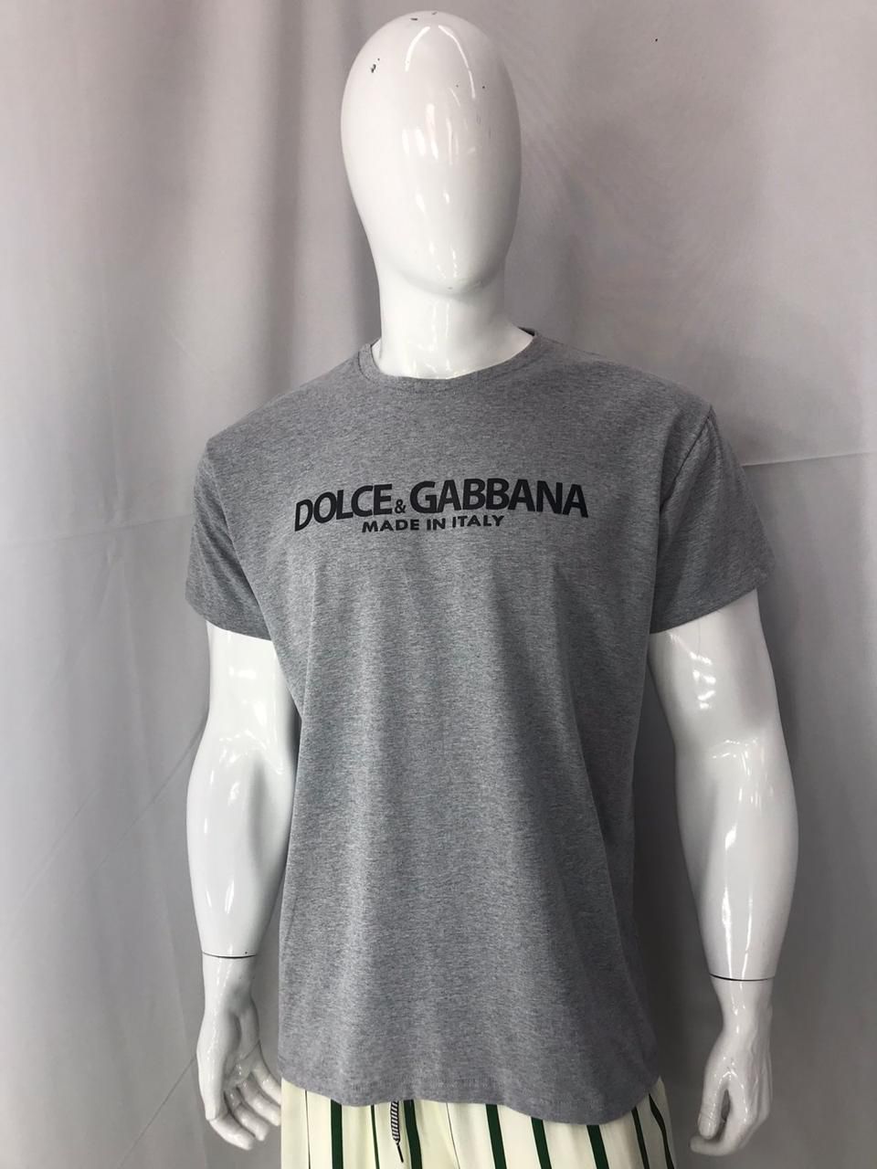 Camiseta Masculina Dolce & Gabbana - Moda Brás