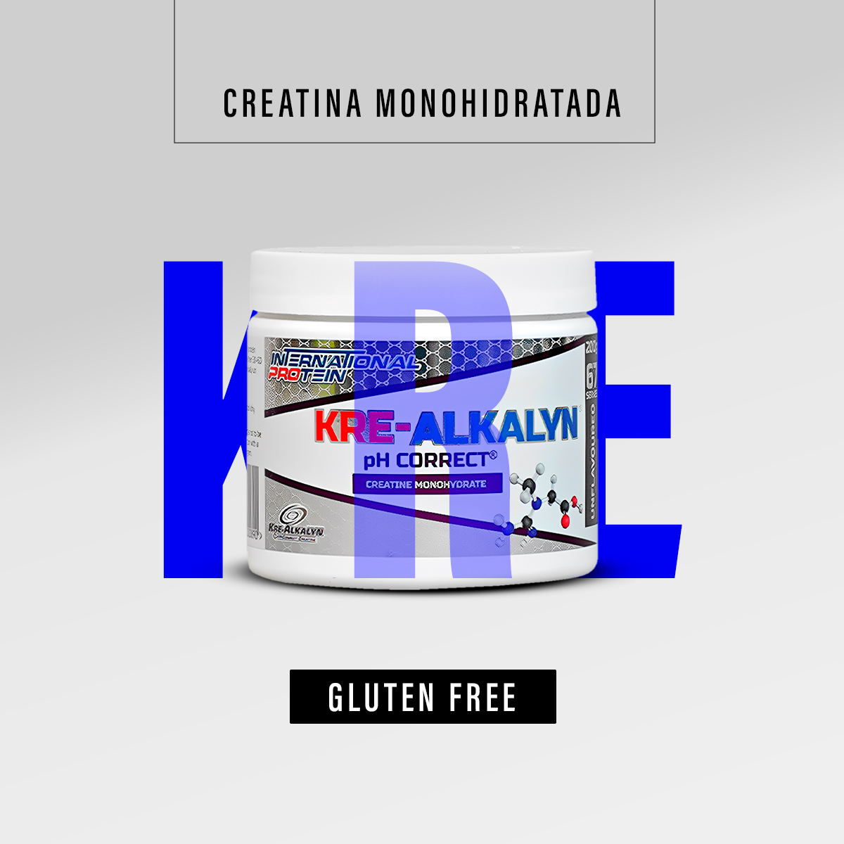 Creatina Kre-Alkalyn - 200g - International Protein - MUV Suplementos