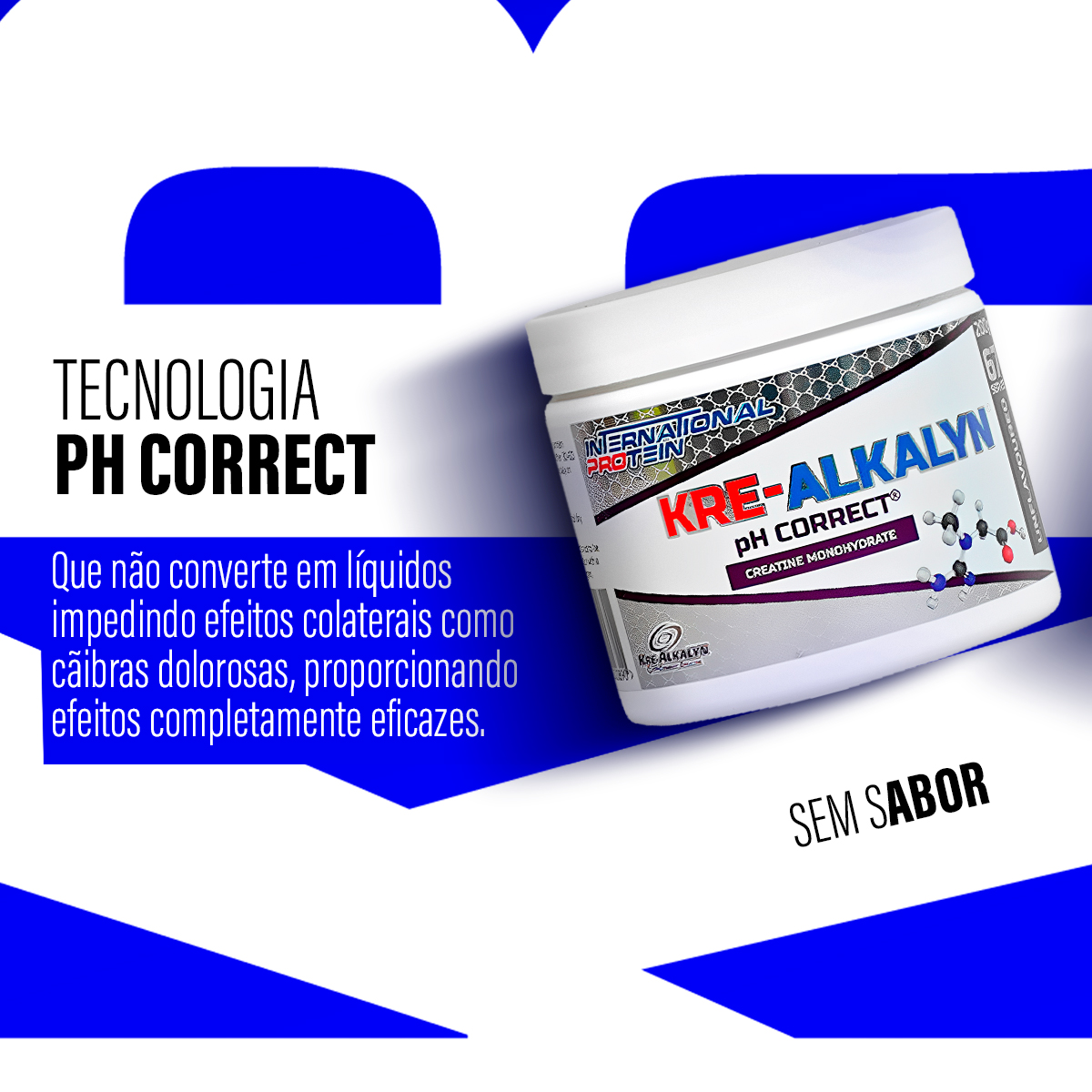 Creatina Kre-Alkalyn - 200g - International Protein - MUV Suplementos