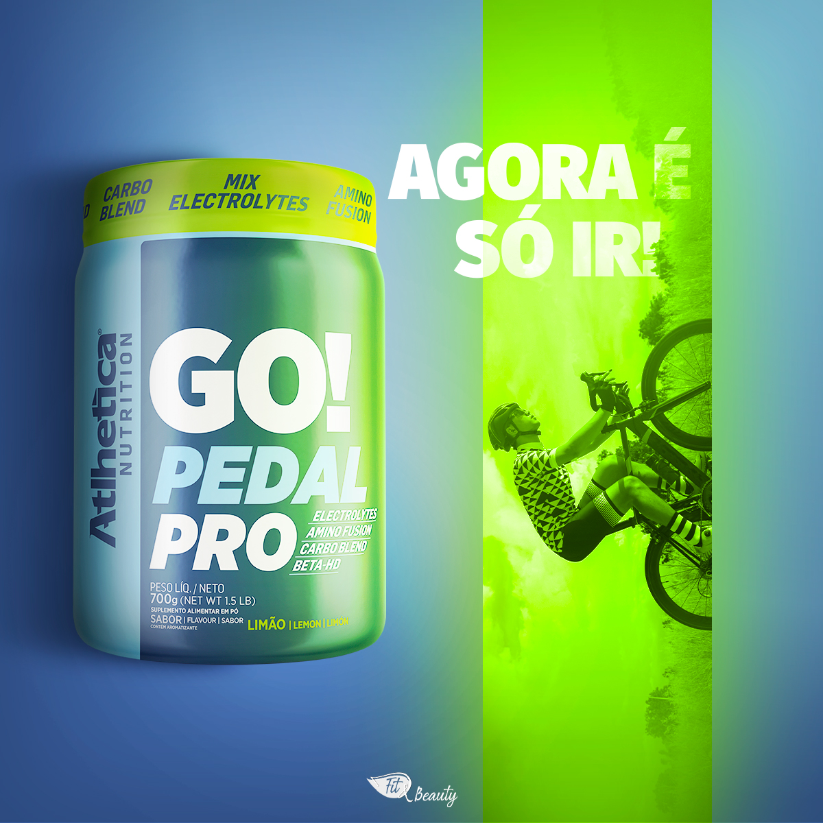 GO! Pedal Pro Limão 700g MUV Viva em Movimento