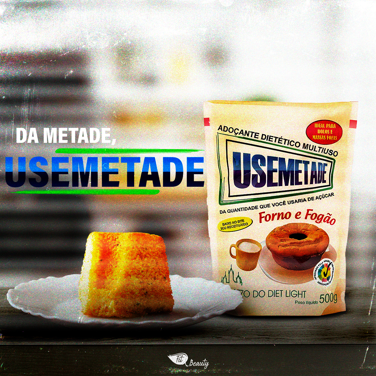 Adoçante Dietético Multiuso Use Metade – 500g – Palazzo Do Diet