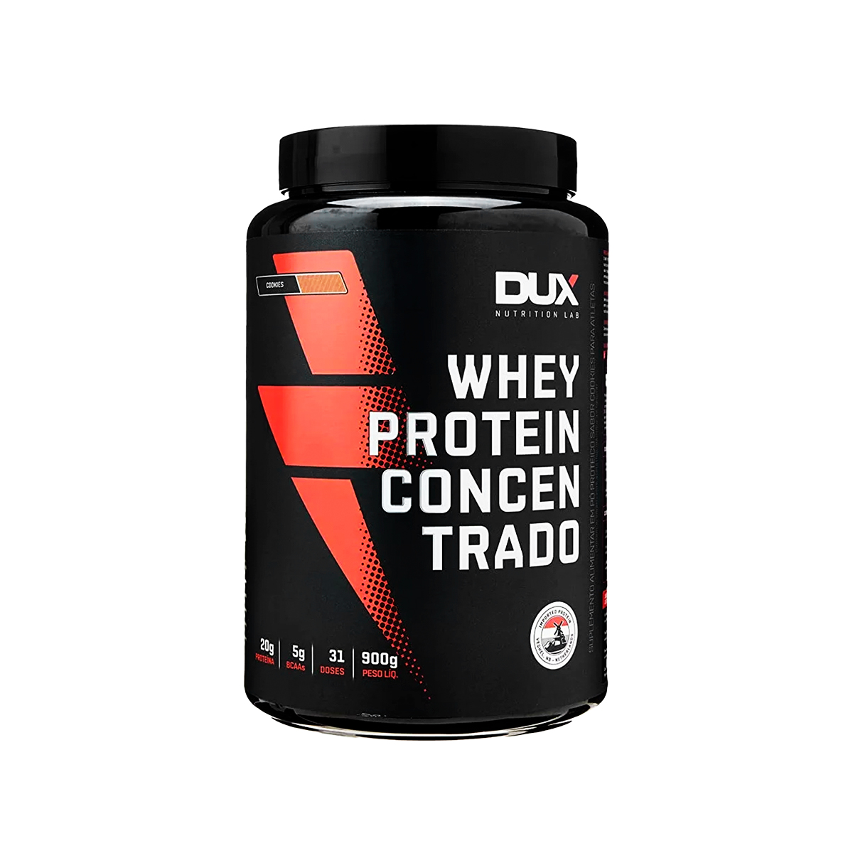 Whey Protein Concentrado Cookies - 900g – Dux Nutrition Lab - MUV | Viva em  Movimento