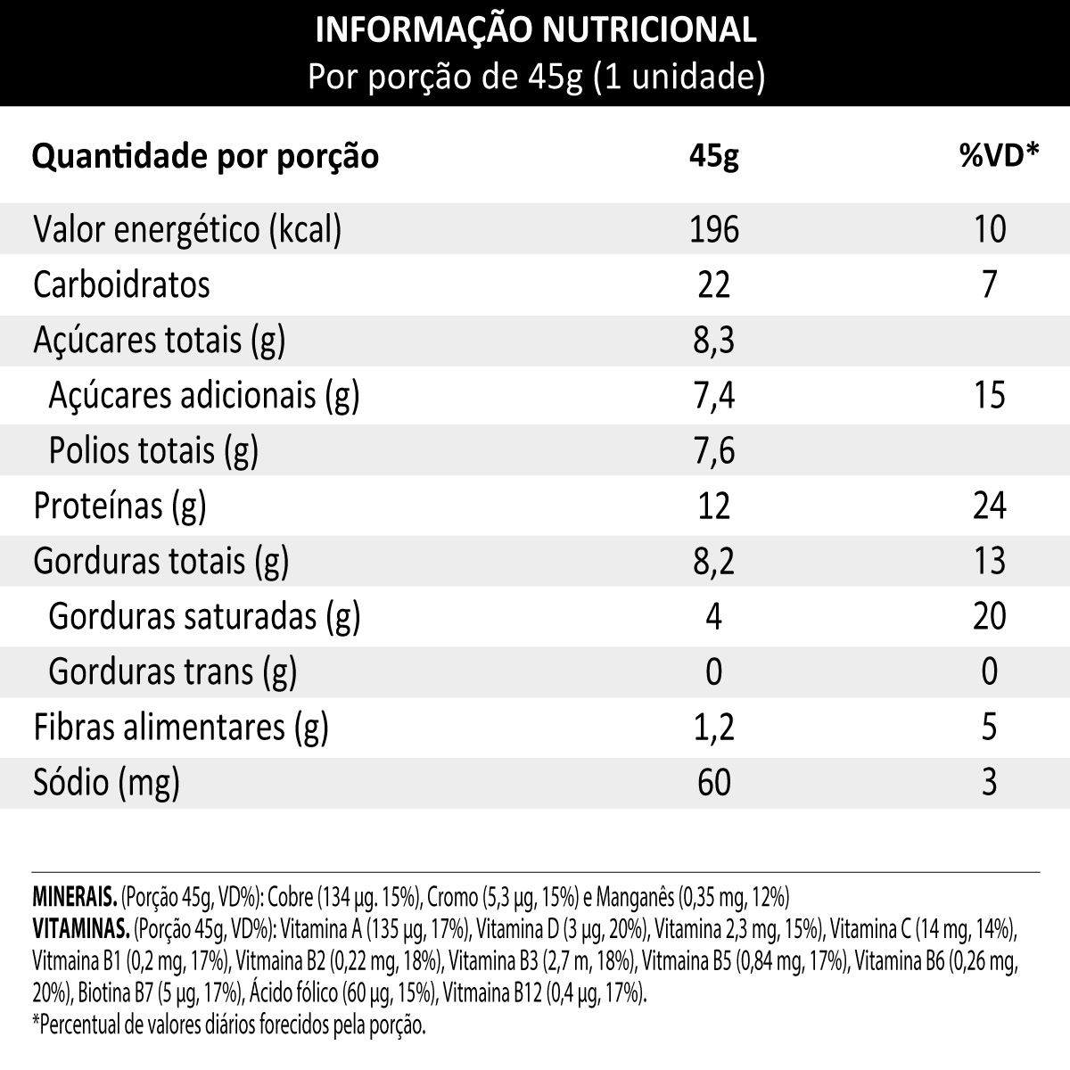 Protein Crisp Bar Duo Crunch 12 Unidades Integral Medica MUV