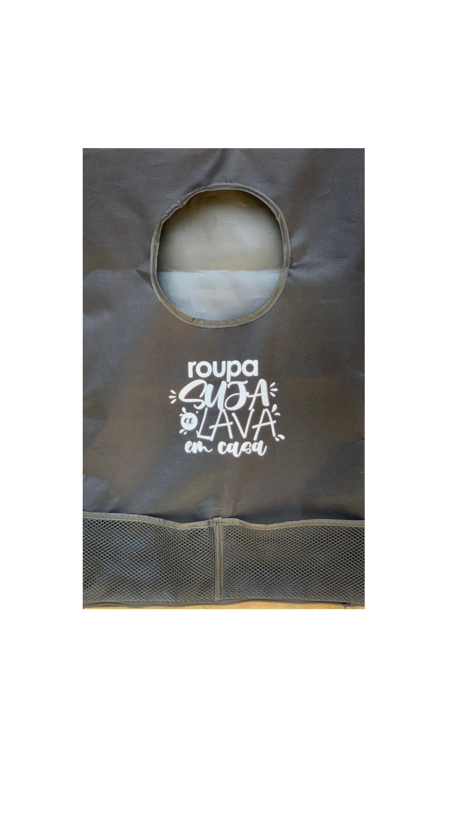 CESTO PARA ROUPA ROUPA SUJA SE LAVA EM CASA PRETO