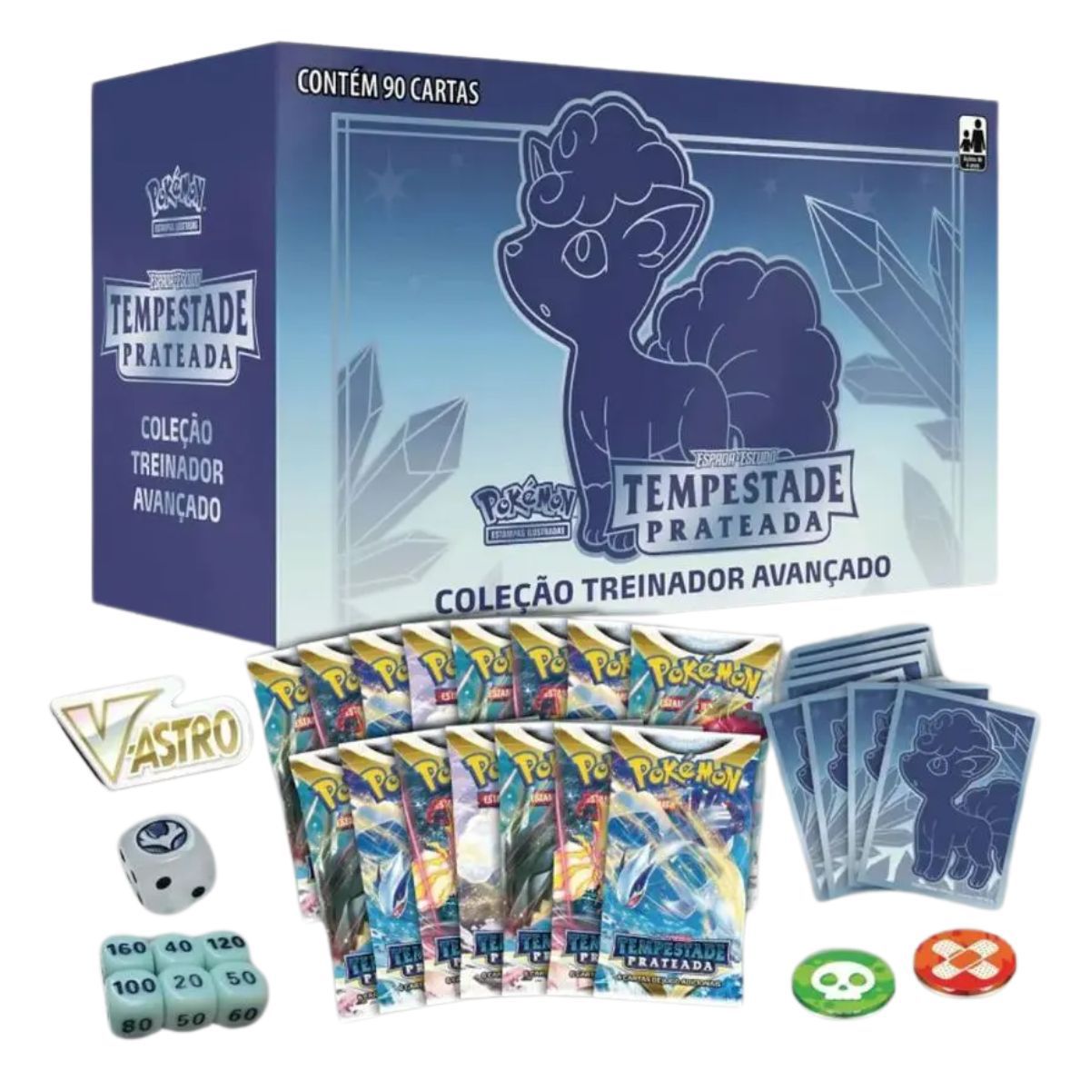 Box 122 Cartas Ferramentas De Treinador Pokémon Tcg - Copag