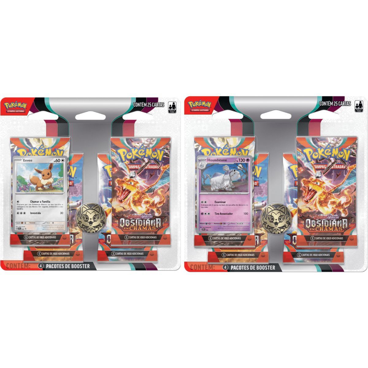 JOGO DE CARTAS POKEMON EV3 - BOOSTER - OBSIDIANA EM CHAMAS - 5