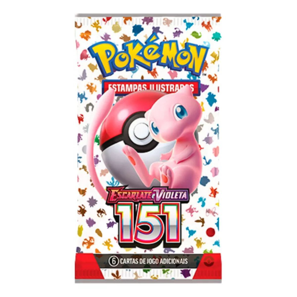 Blister Unitário Escarlate e Violeta COPAG Original Pacote 6 Cartas Pokémon  TCG Booster