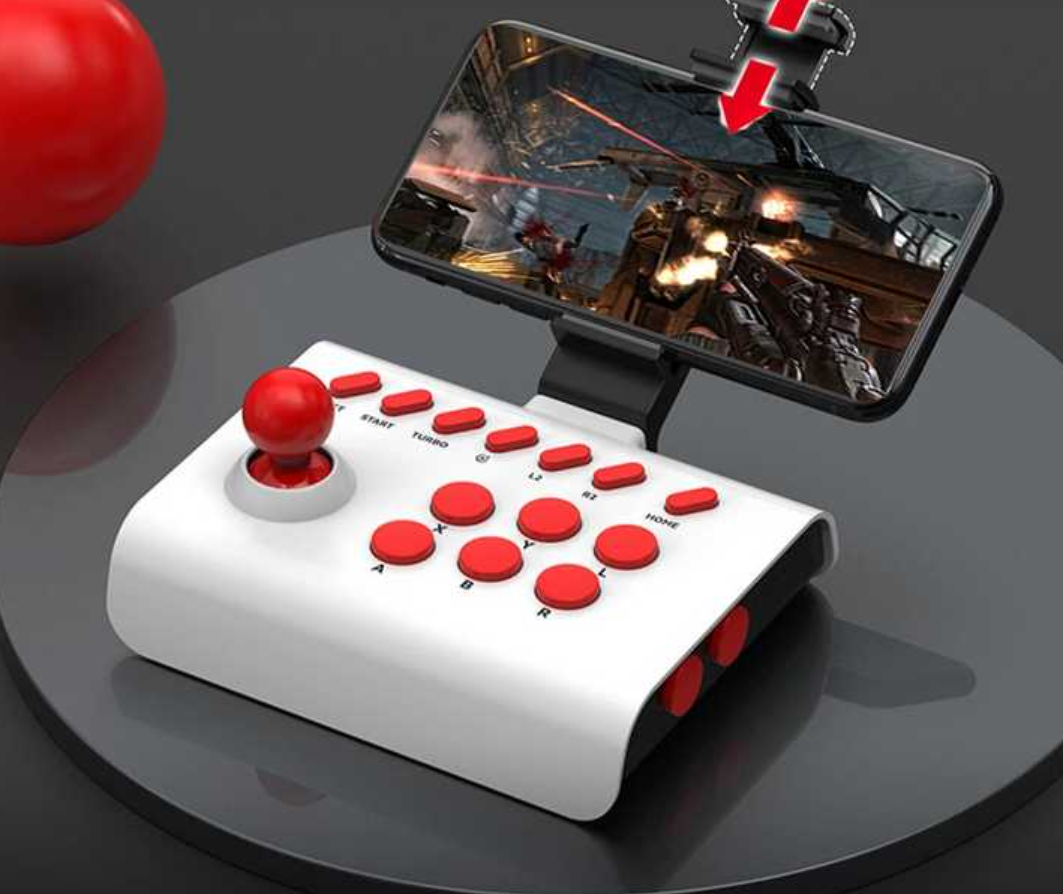 Controle Arcade Fliperama Bluetooth Nint. Switch, PS3, PS4, PC