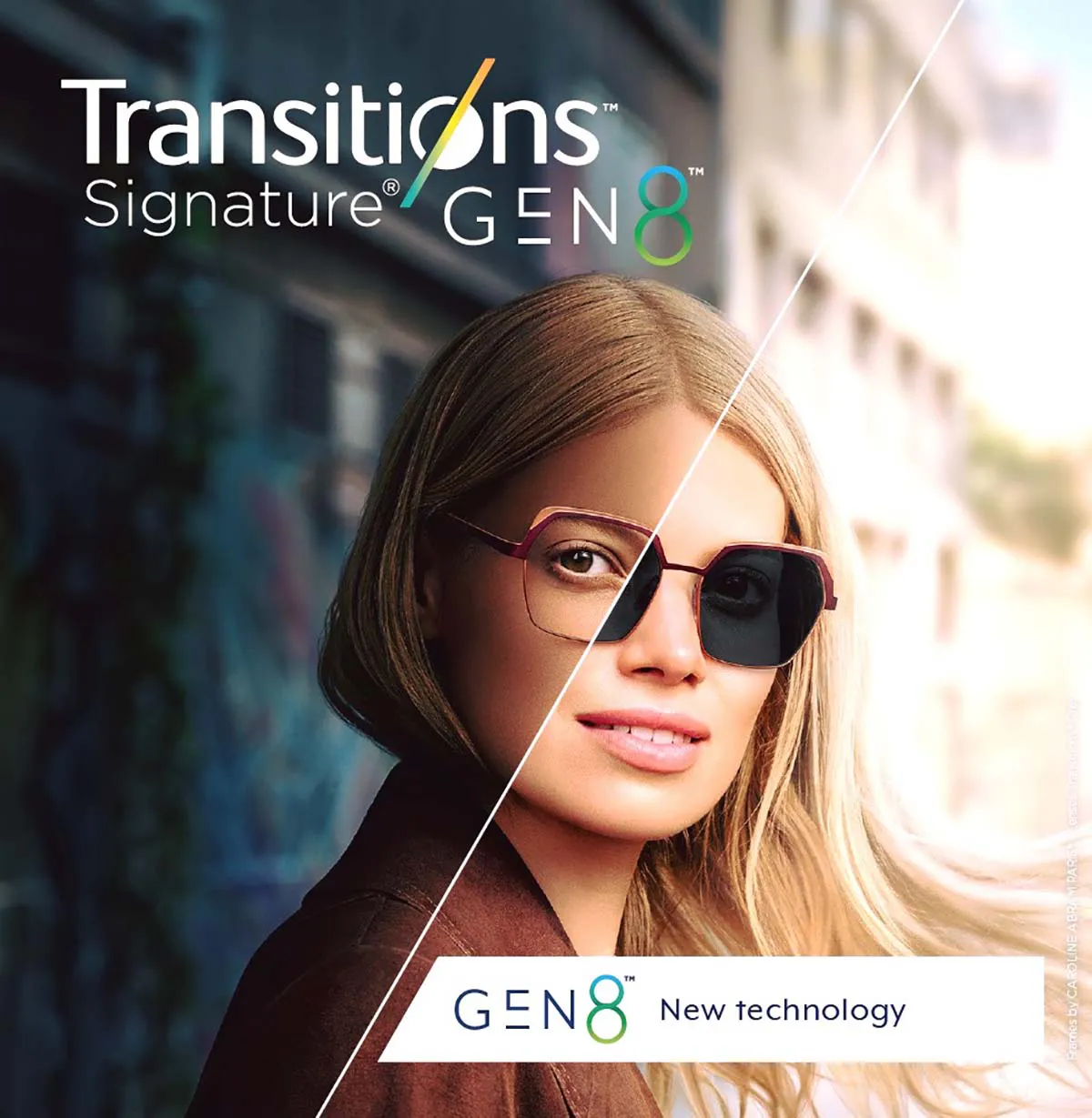 Par Lentes Espace Plus Transitions Multifocal Oculos Vine